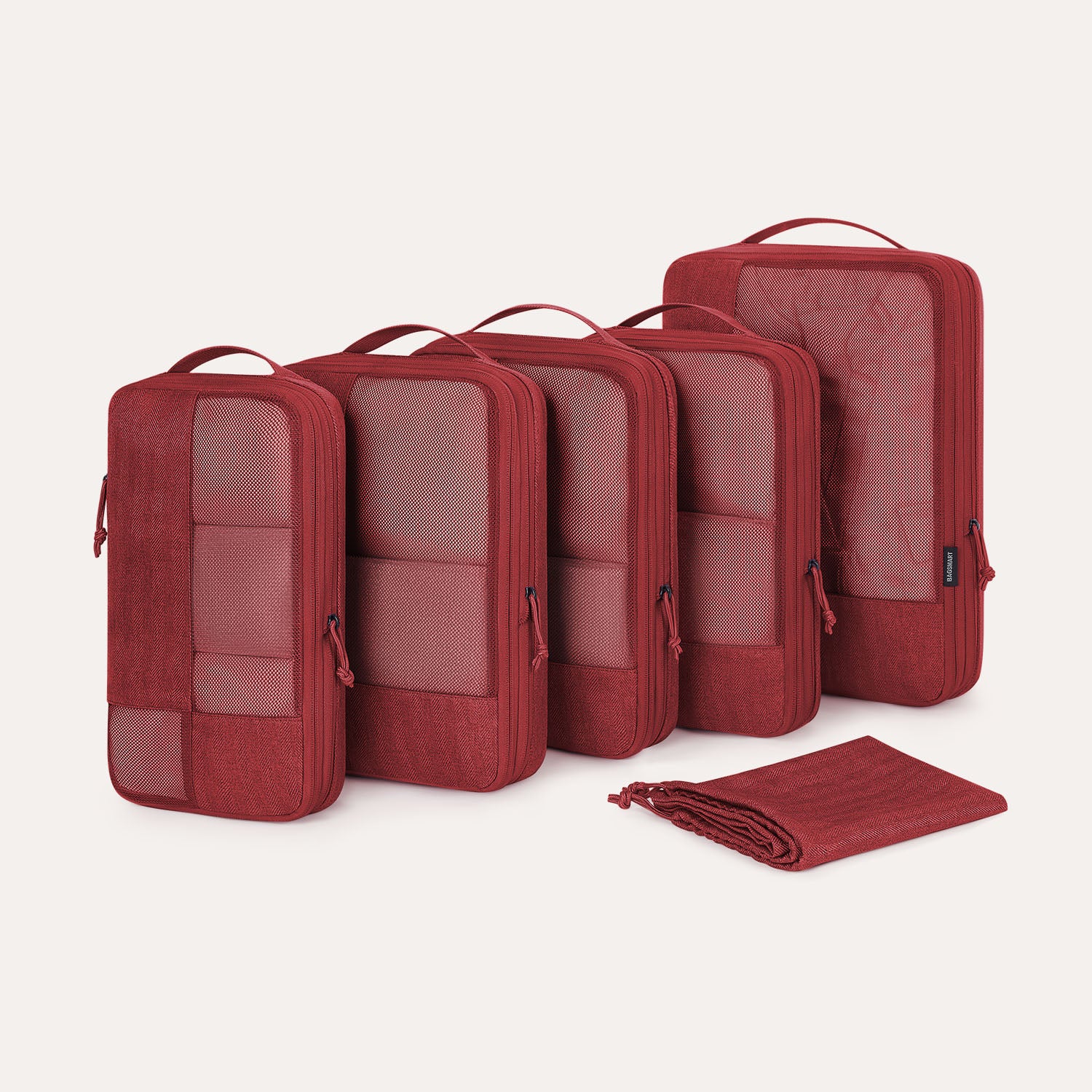 6PCS Compression Travel Packing Cubes for Suitcases - Image 11