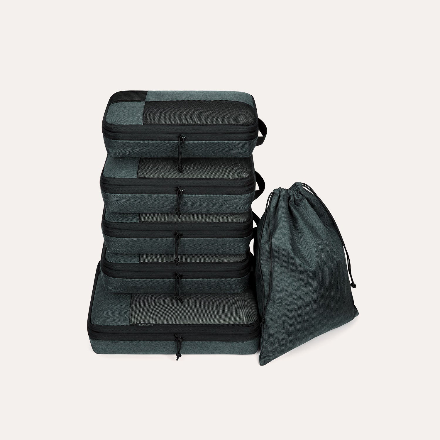 6PCS Compression Travel Packing Cubes for Suitcases - Image 24