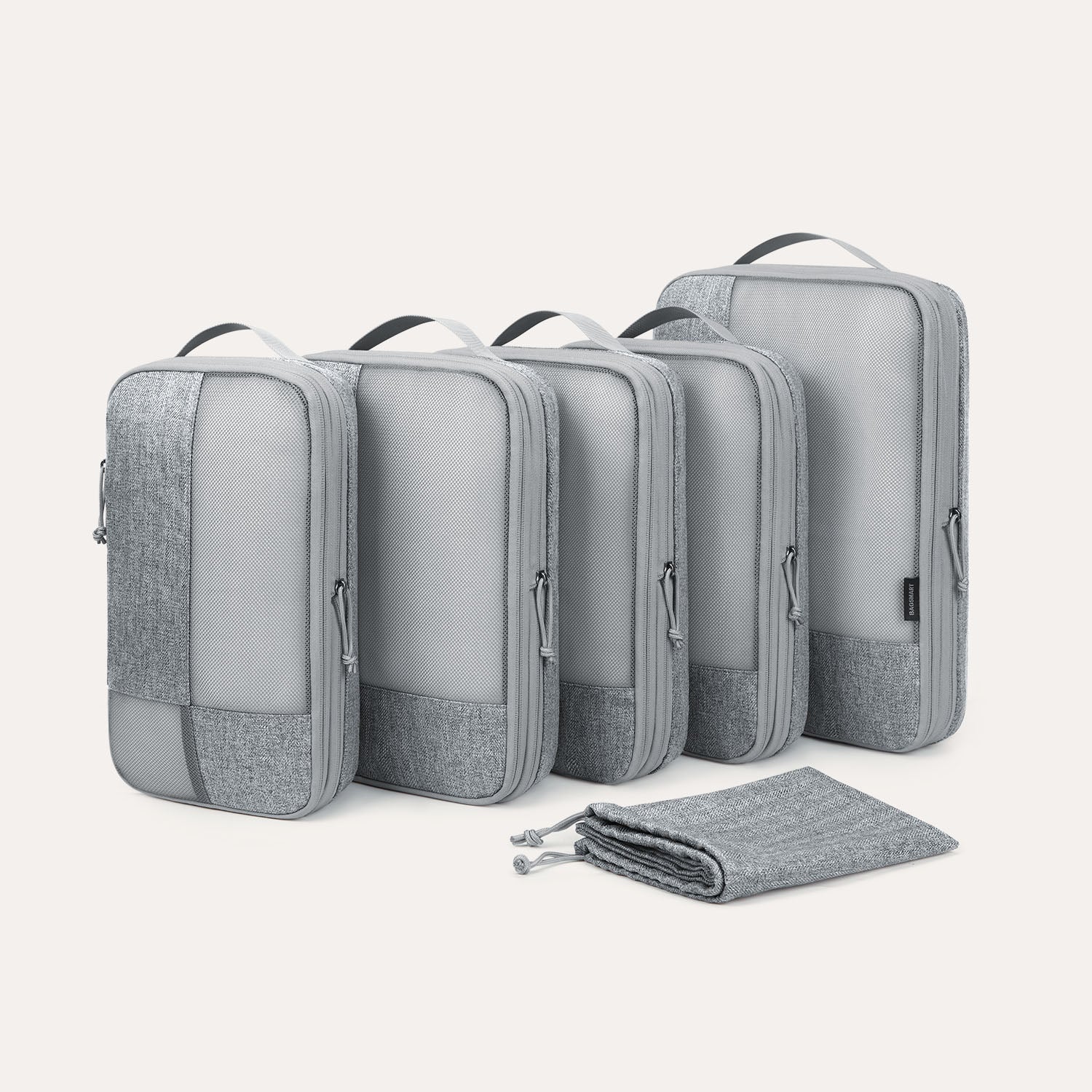 6PCS Compression Travel Packing Cubes for Suitcases - Image 29