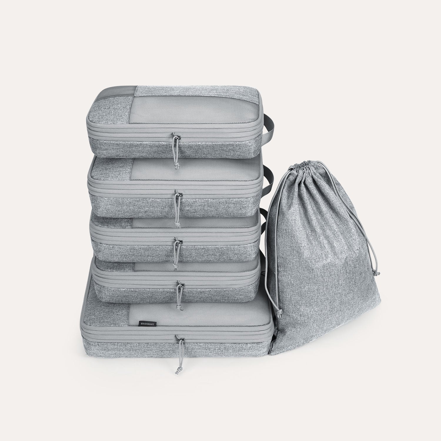 6PCS Compression Travel Packing Cubes for Suitcases - Image 34