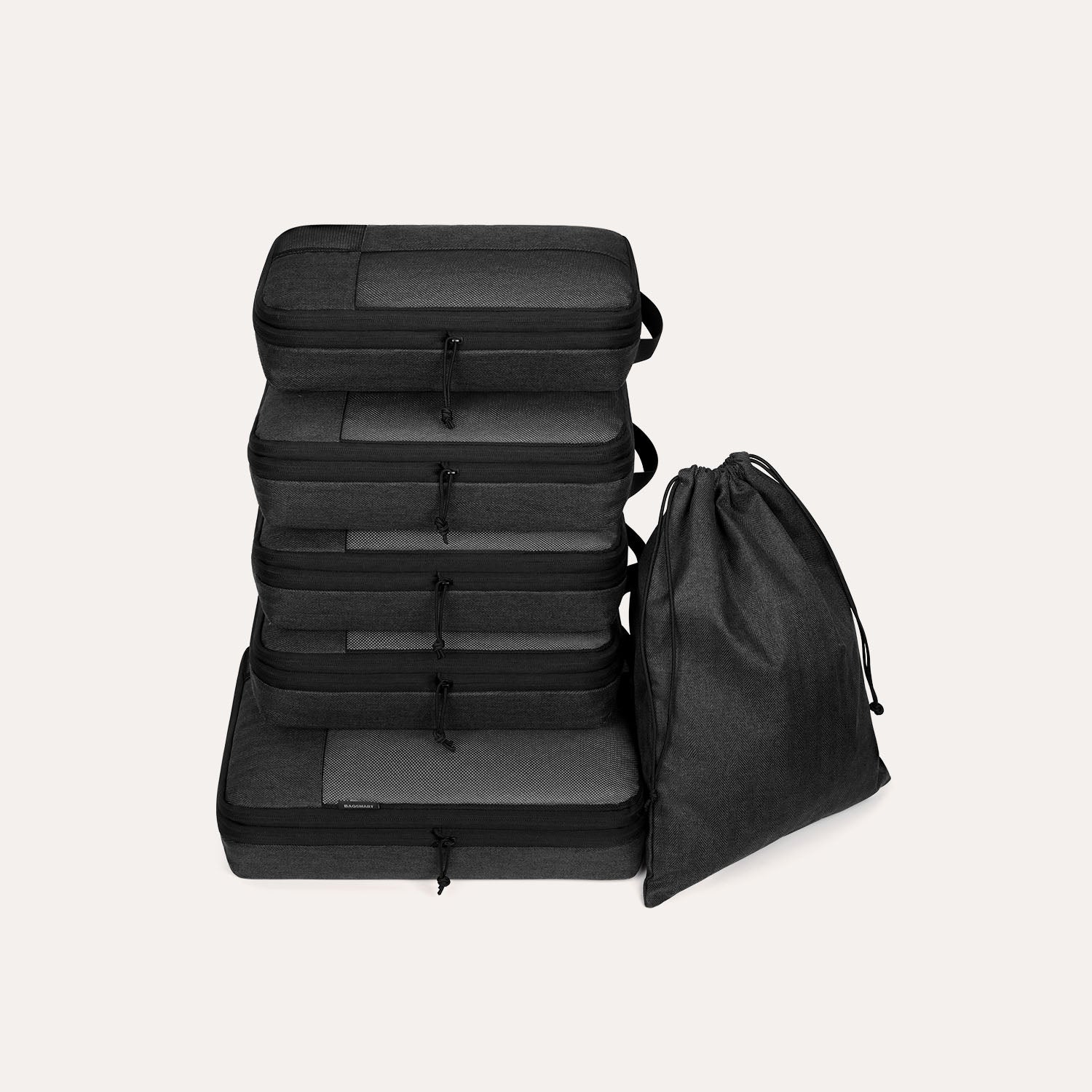 6PCS Compression Travel Packing Cubes for Suitcases - Image 6