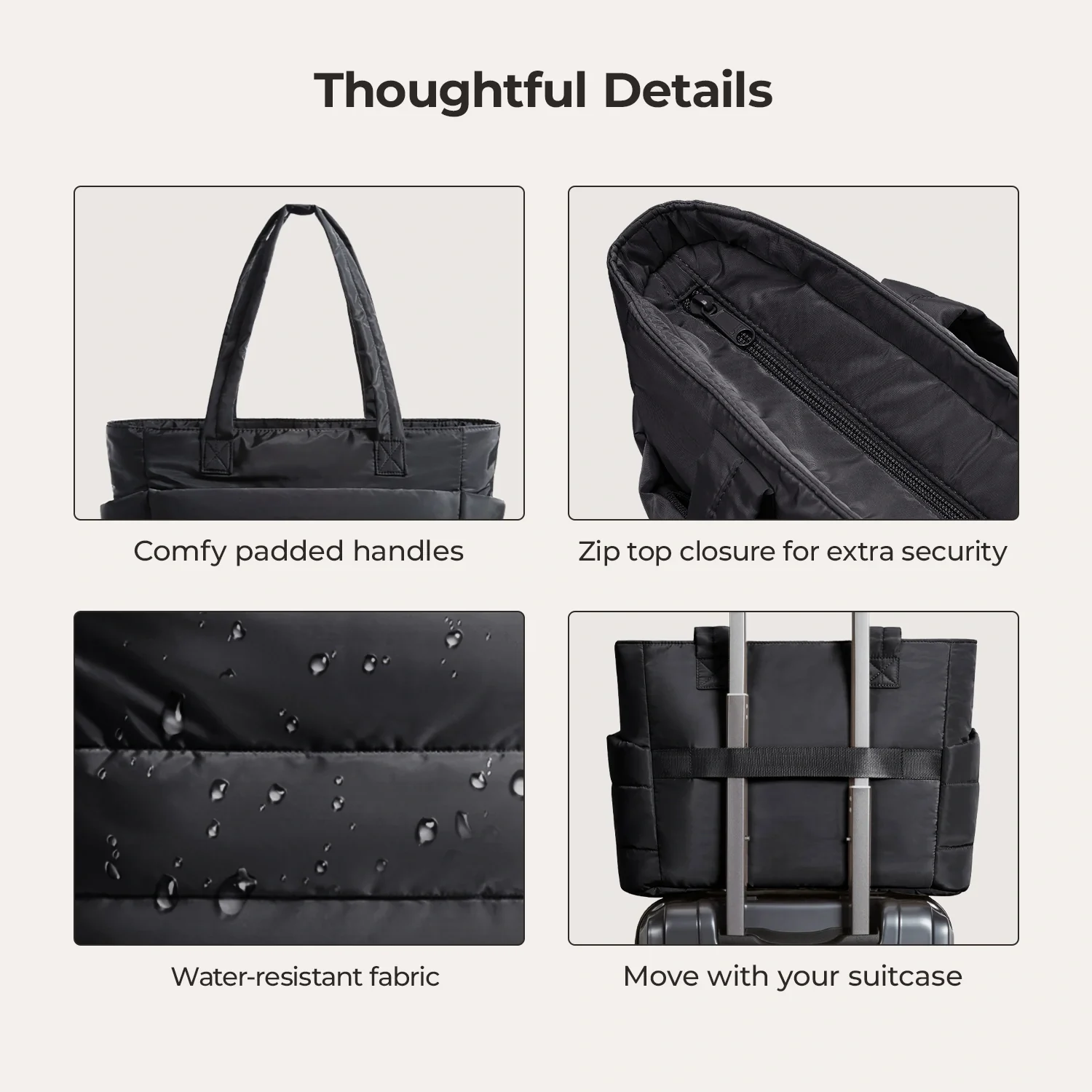 The Bubble 20L Puffy 15.6" Laptop Work Tote - Image 105