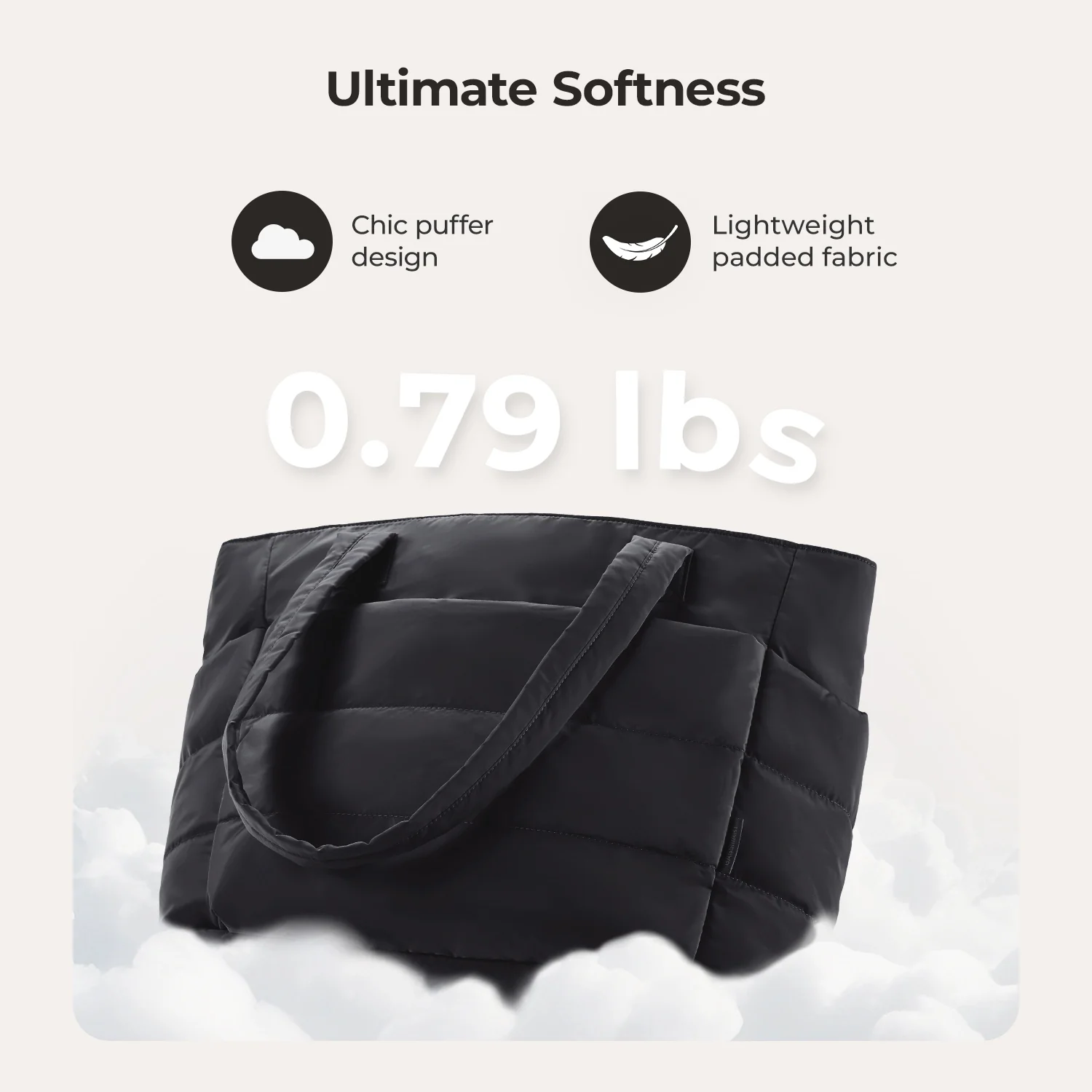 The Bubble 20L Puffy 15.6" Laptop Work Tote - Image 107