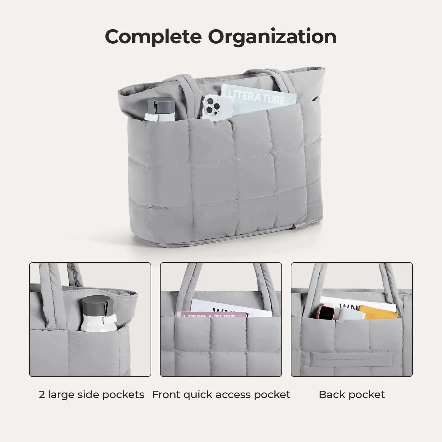 Bubble 22L-28L Expandable Puffer Travel Tote Bag - Image 17
