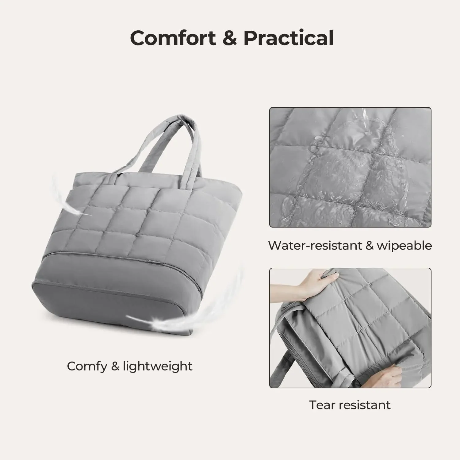 Bubble 22L-28L Expandable Puffer Travel Tote Bag - Image 19