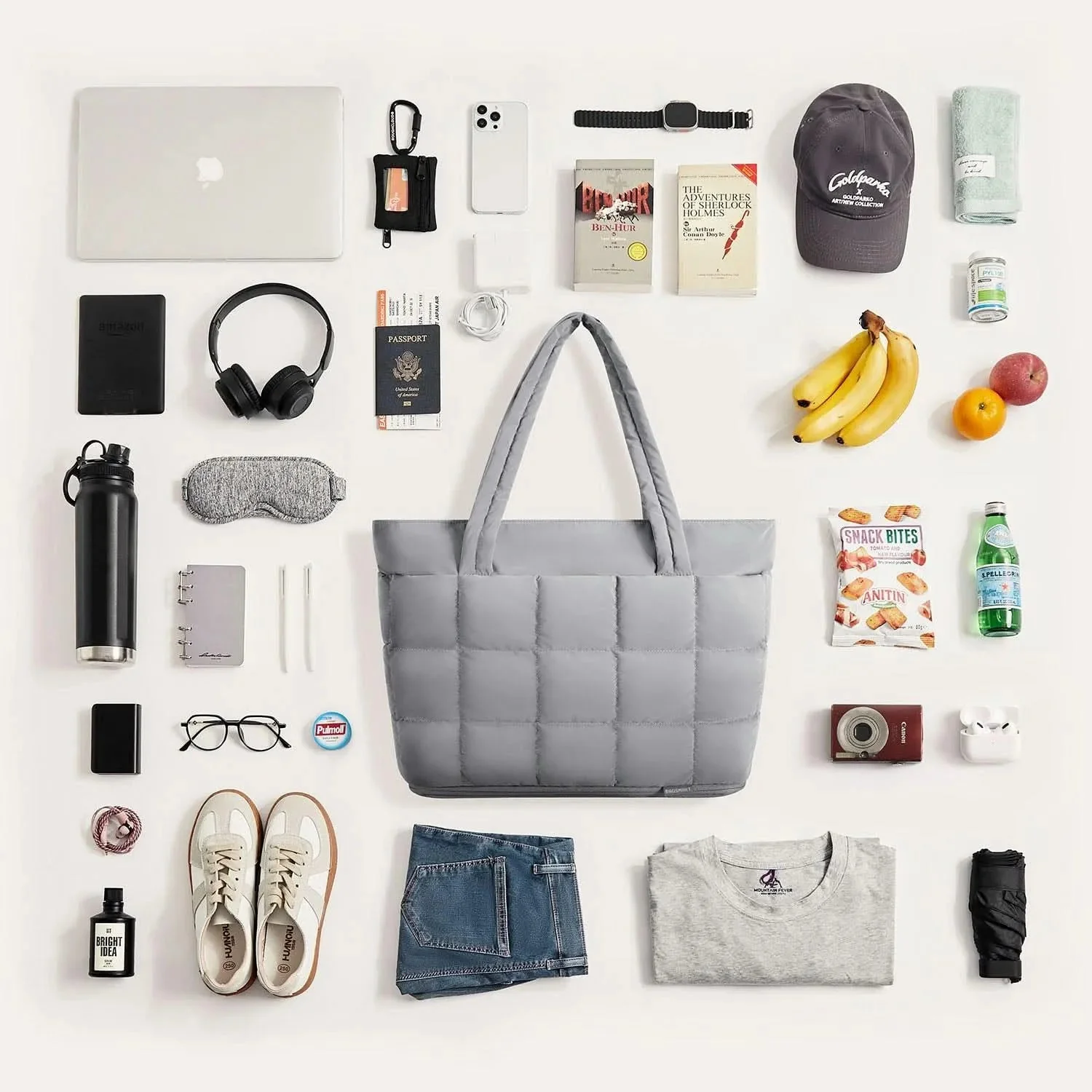 Bubble 22L-28L Expandable Puffer Travel Tote Bag - Image 20