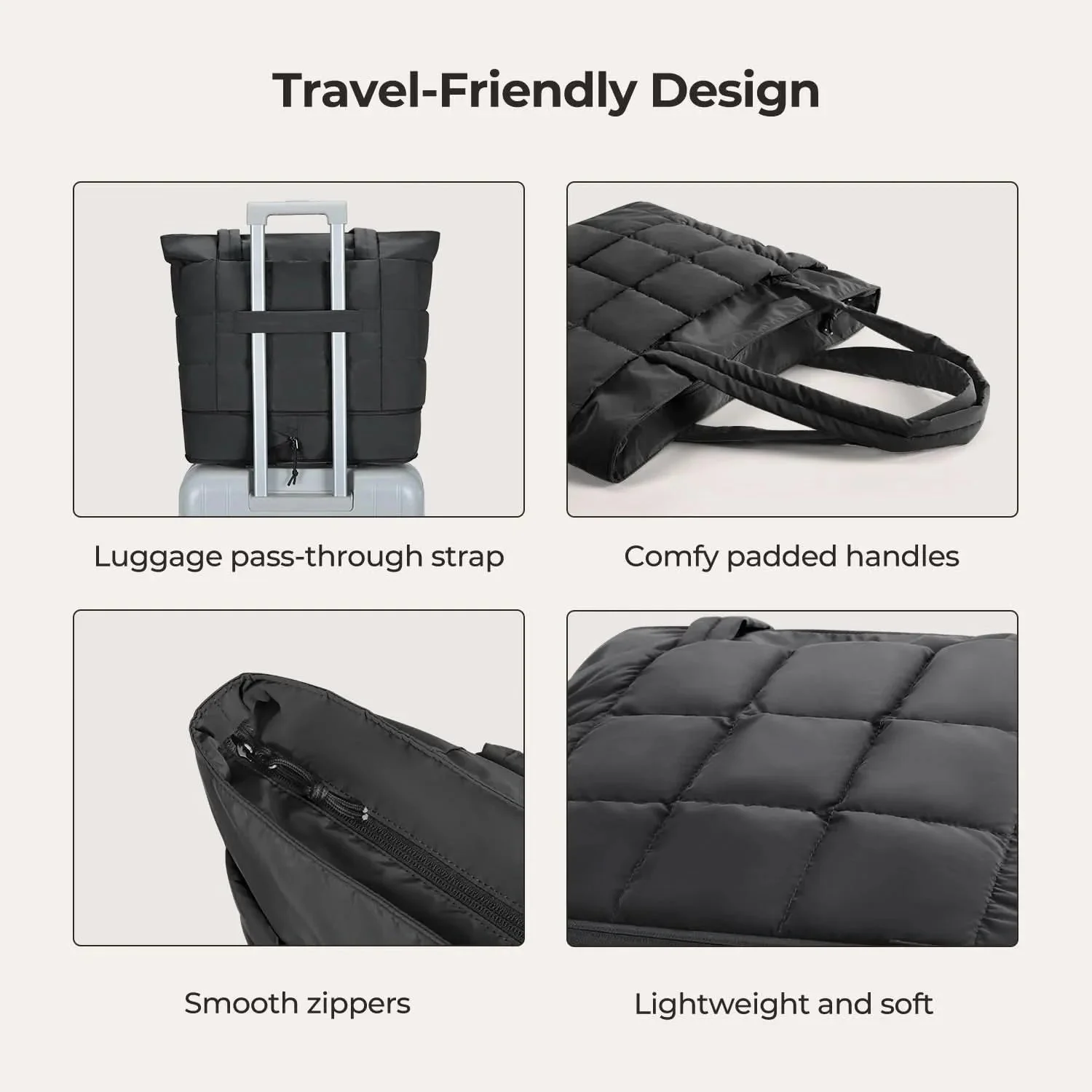 Bubble 22L-28L Expandable Puffer Travel Tote Bag - Image 40
