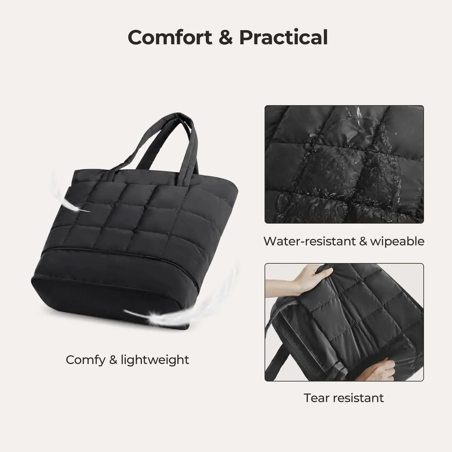 Bubble 22L-28L Expandable Puffer Travel Tote Bag - Image 41