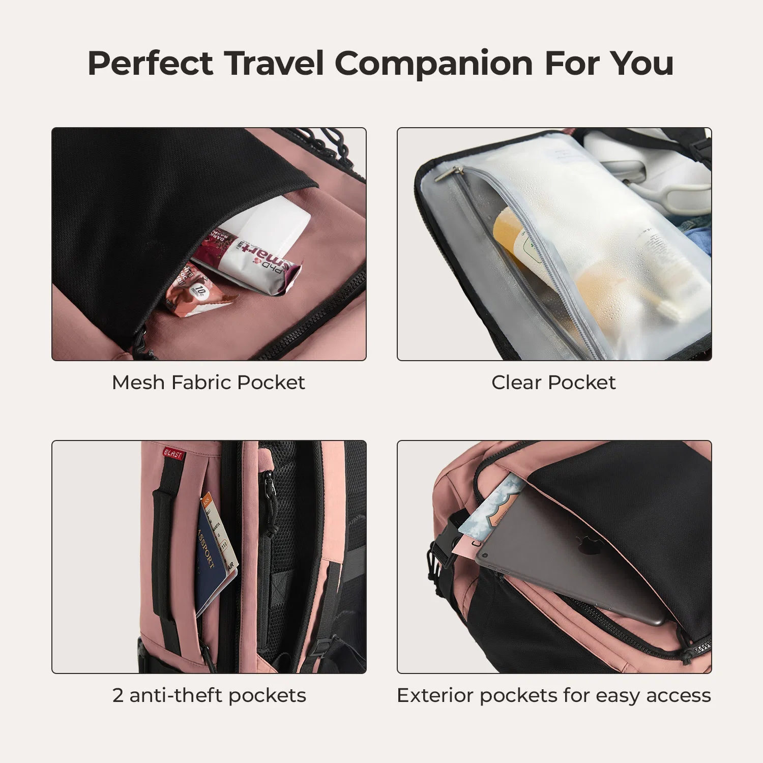 Blast Mesh Travel Backpack - Image 27