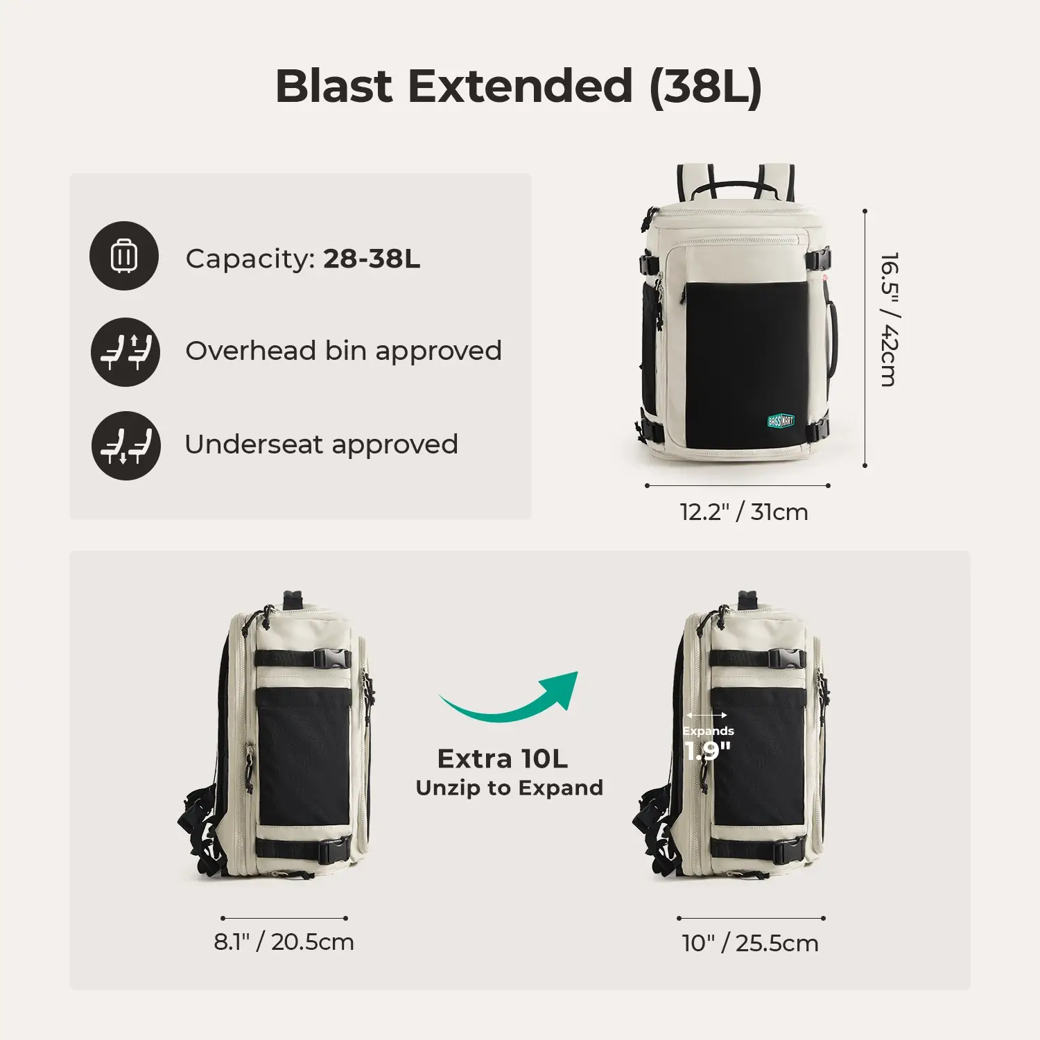 Blast Mesh Travel Backpack - Image 4