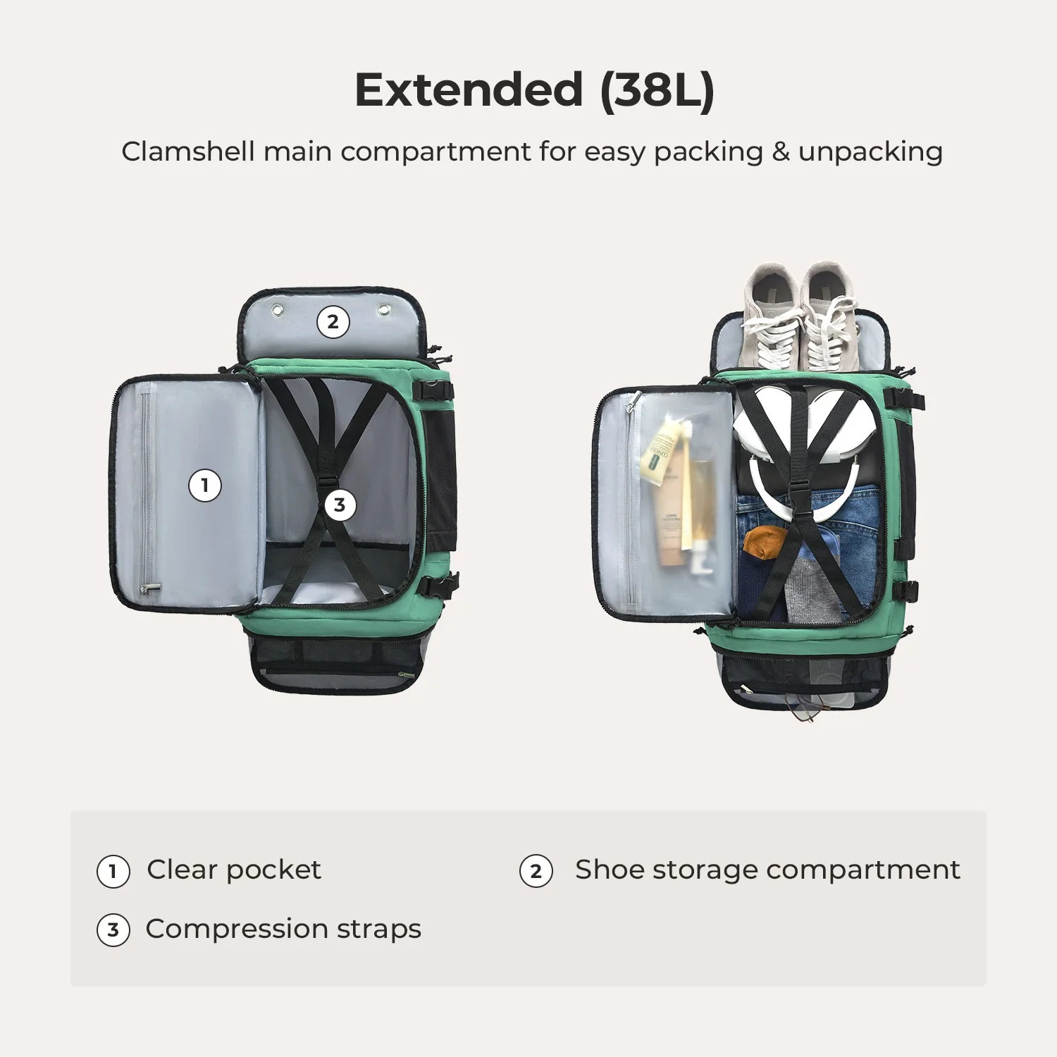 Blast Mesh Travel Backpack - Image 40