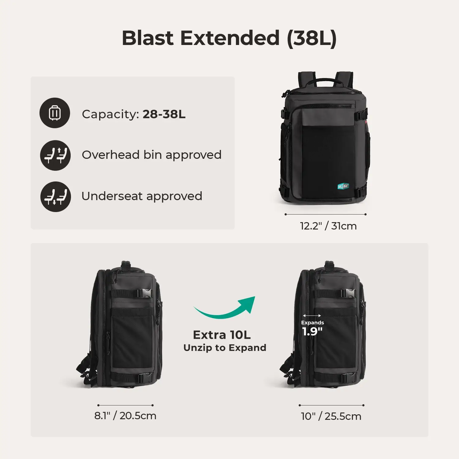 Blast Mesh Travel Backpack - Image 53