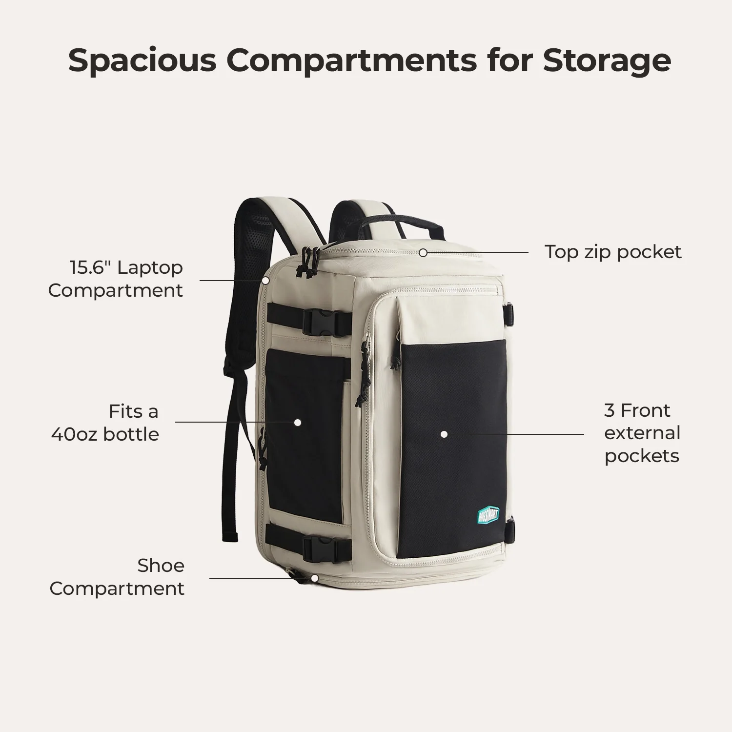 Blast Mesh Travel Backpack - Image 7