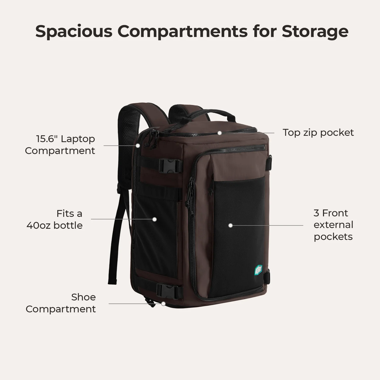 Blast Mesh Travel Backpack - Image 75