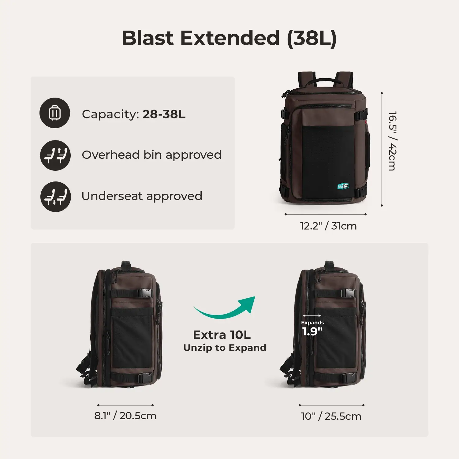Blast Mesh Travel Backpack - Image 76