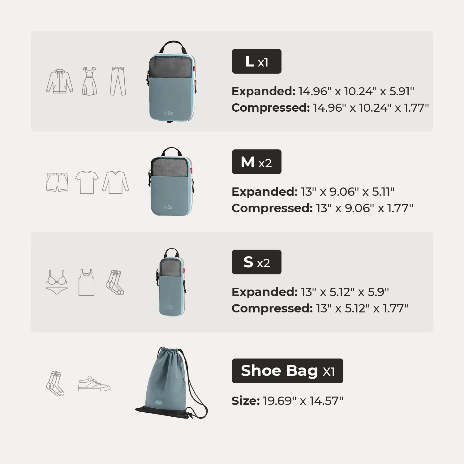Blast Packing Cubes - Image 76