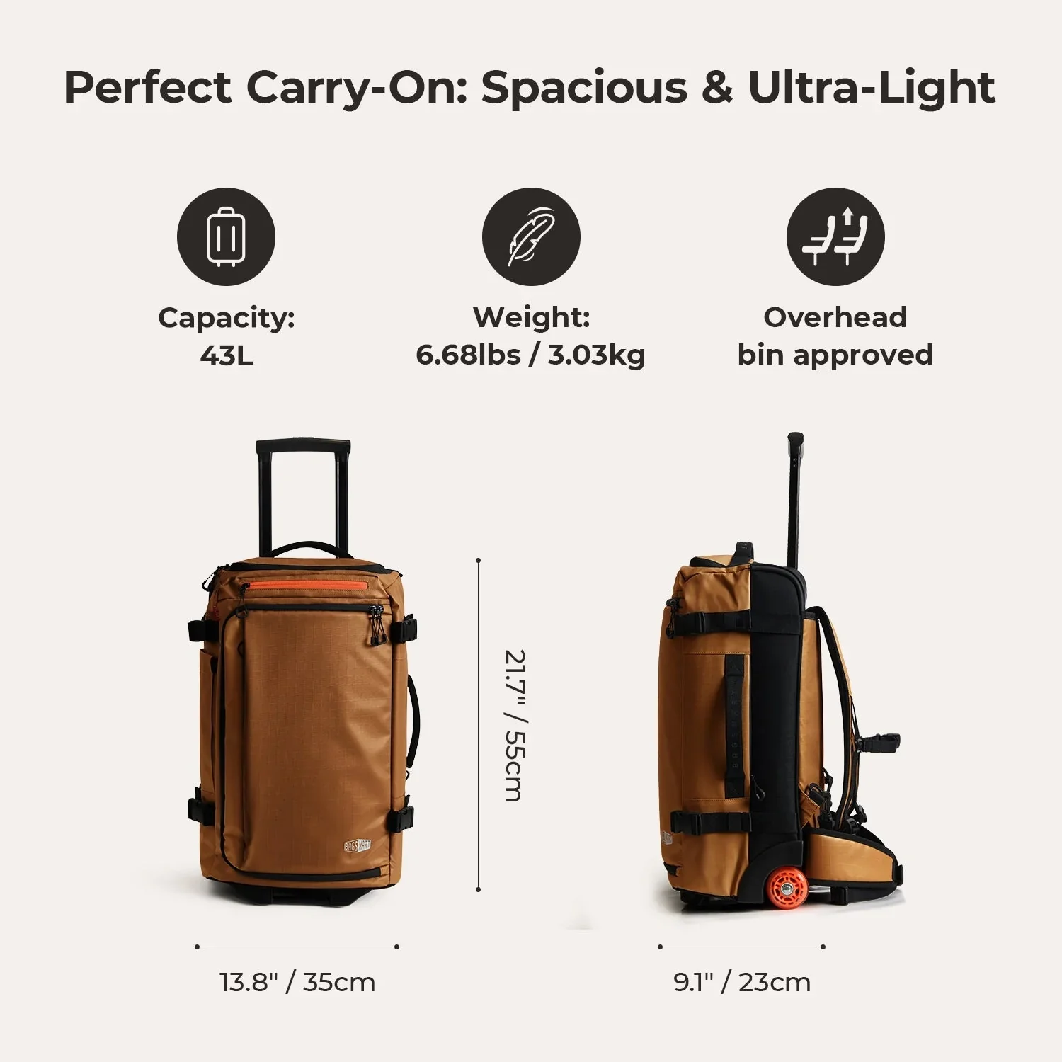 Blast Pro 43L Roller Backpack - Image 24