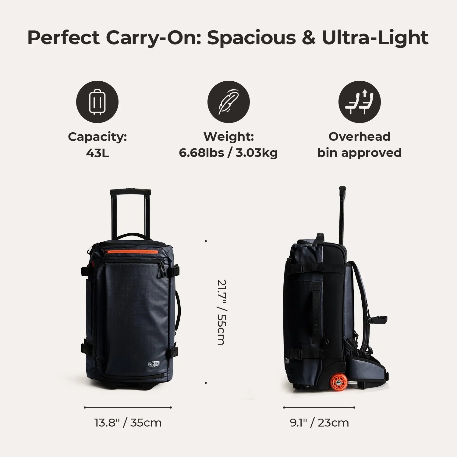 Blast Pro 43L Roller Backpack - Image 45