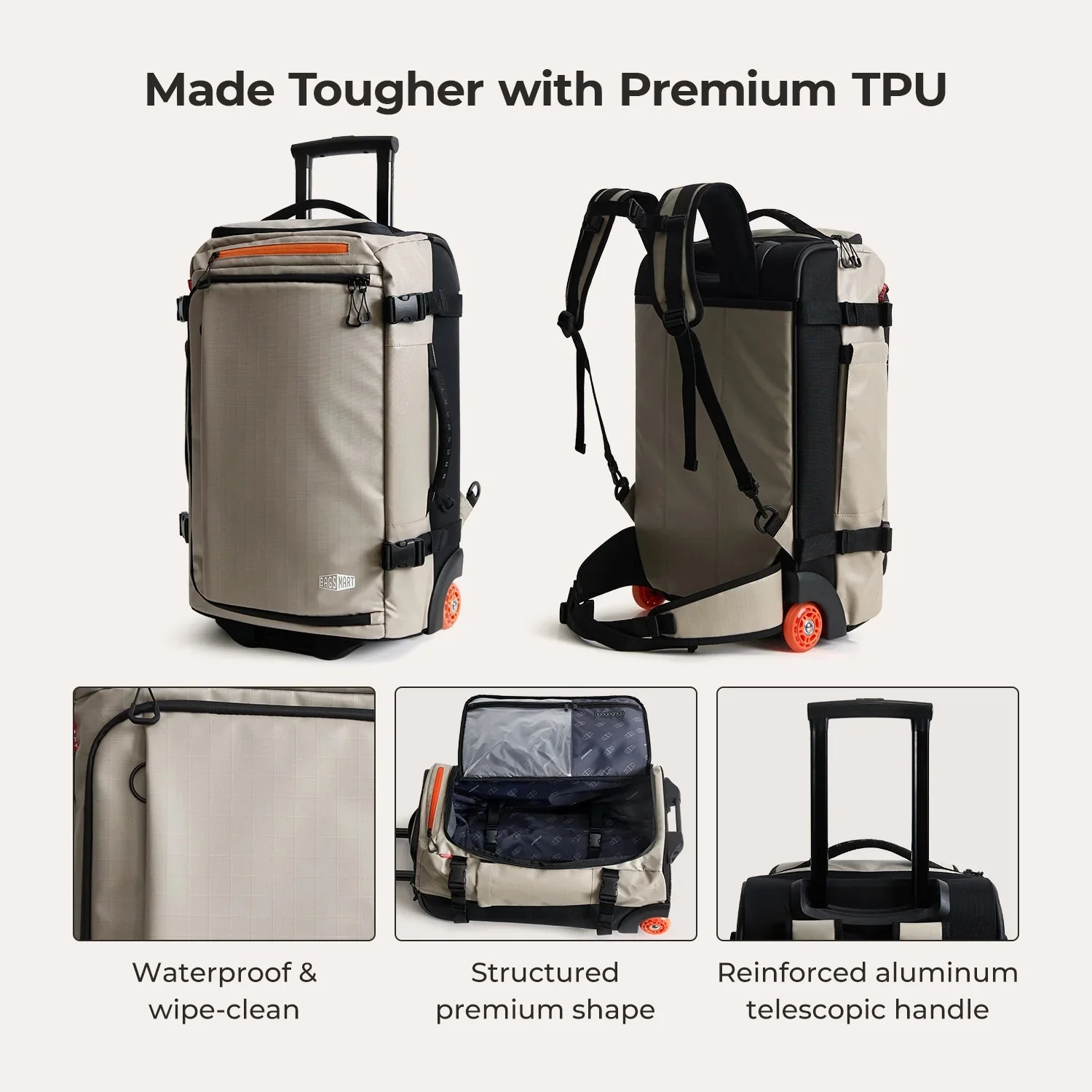 Blast Pro 43L Roller Backpack - Image 6