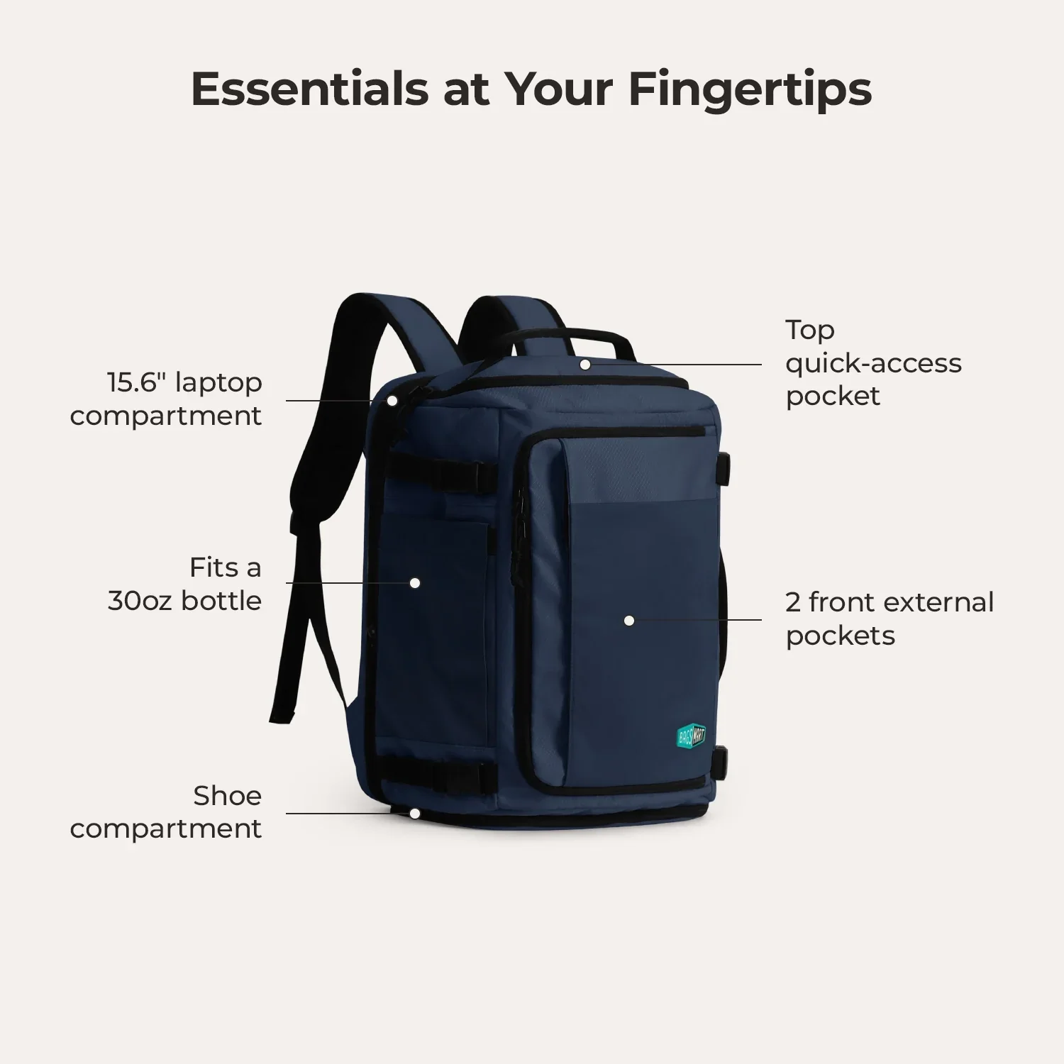 Blast Pro 38L Travel Backpack - Image 41