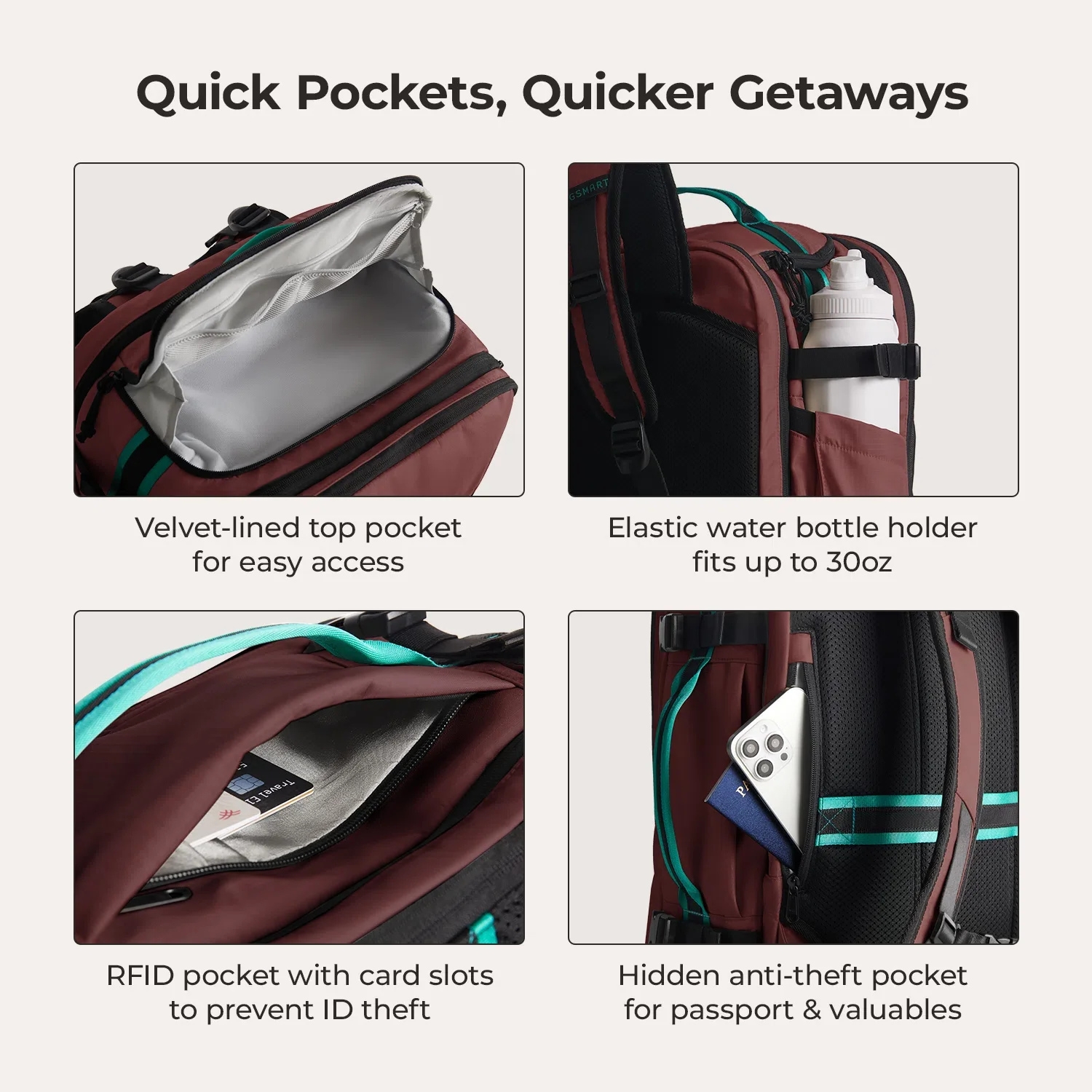 Blast Pro 40L Travel Backpack - Image 107