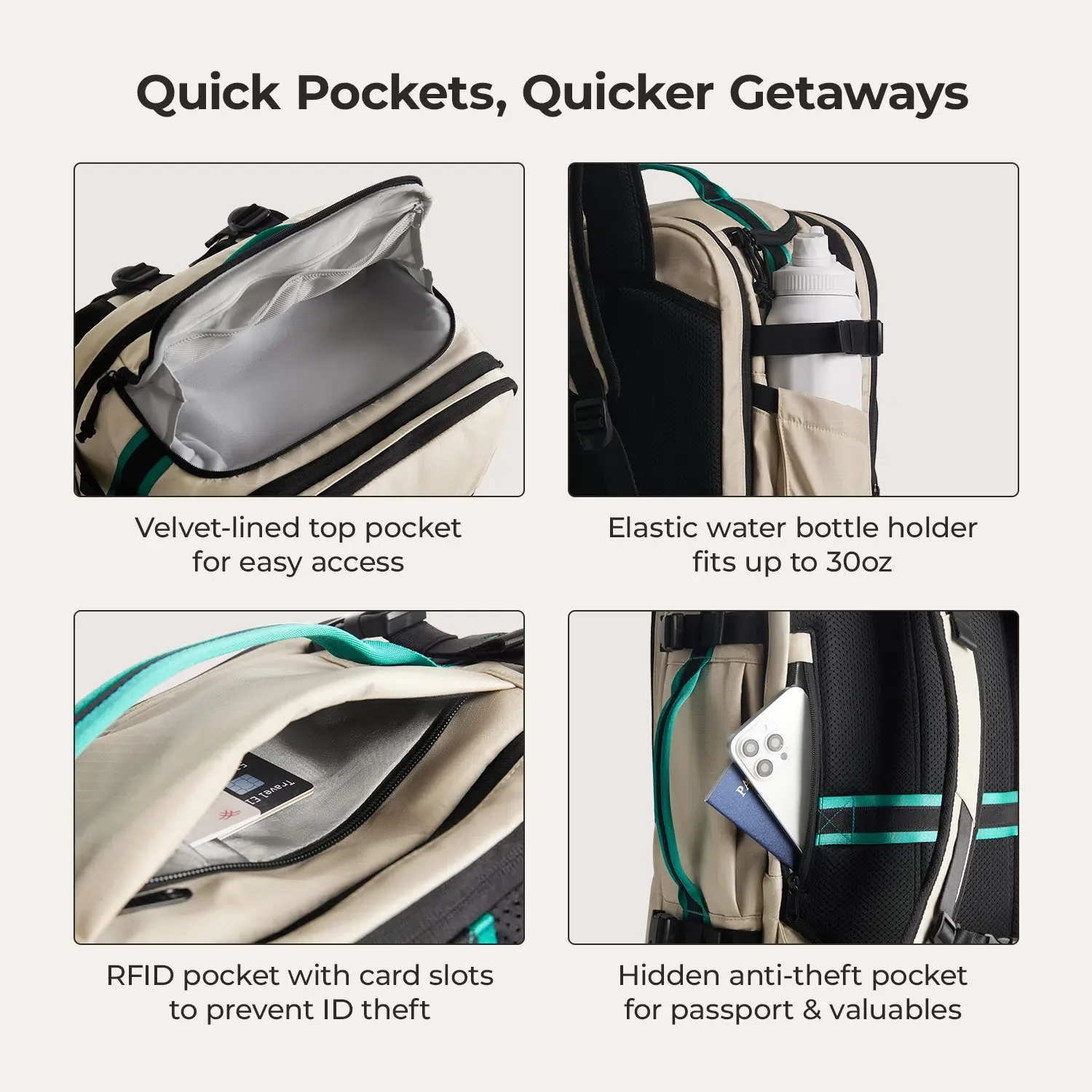 Blast Pro 40L Travel Backpack - Image 15