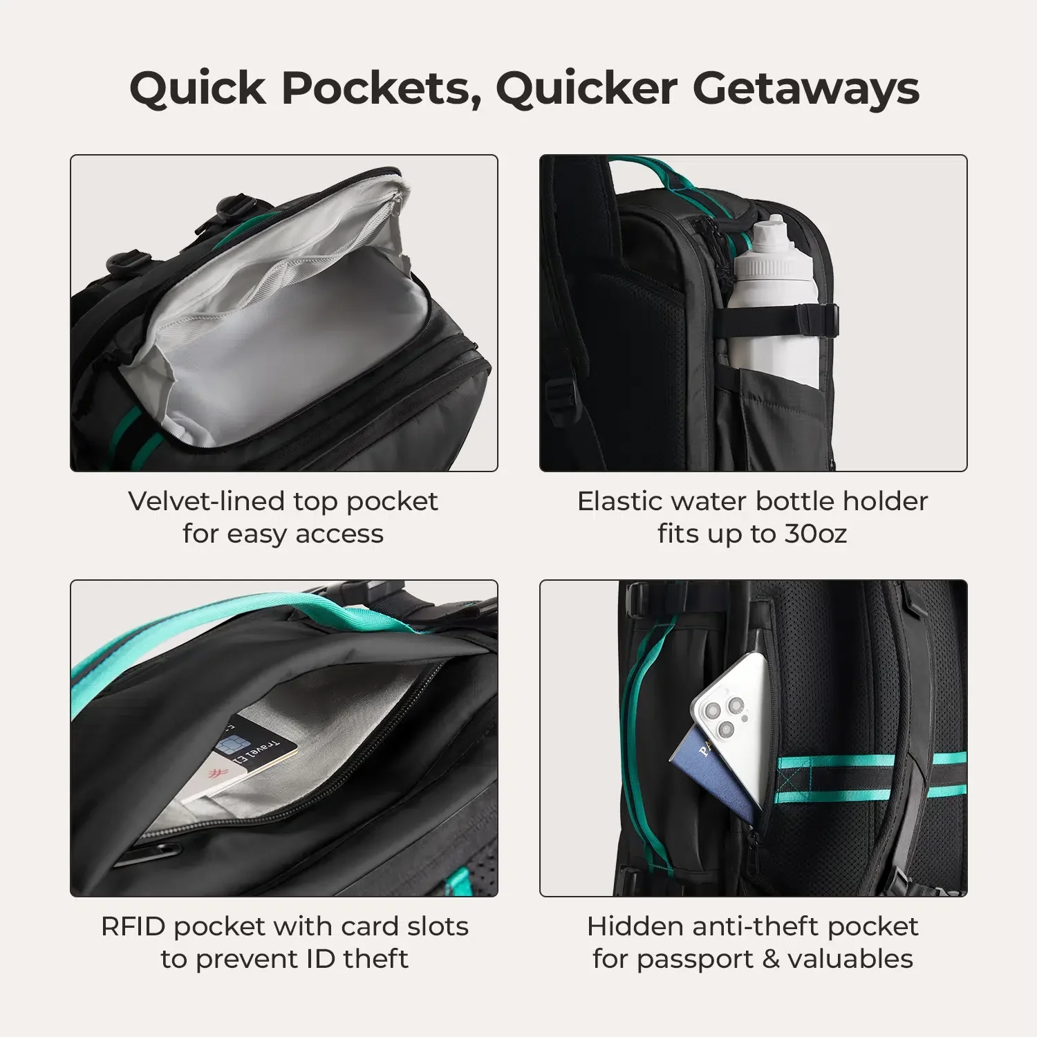 Blast Pro 40L Travel Backpack - Image 34