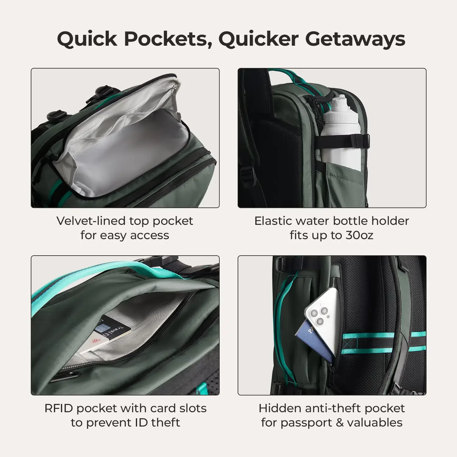 Blast Pro 40L Travel Backpack - Image 75