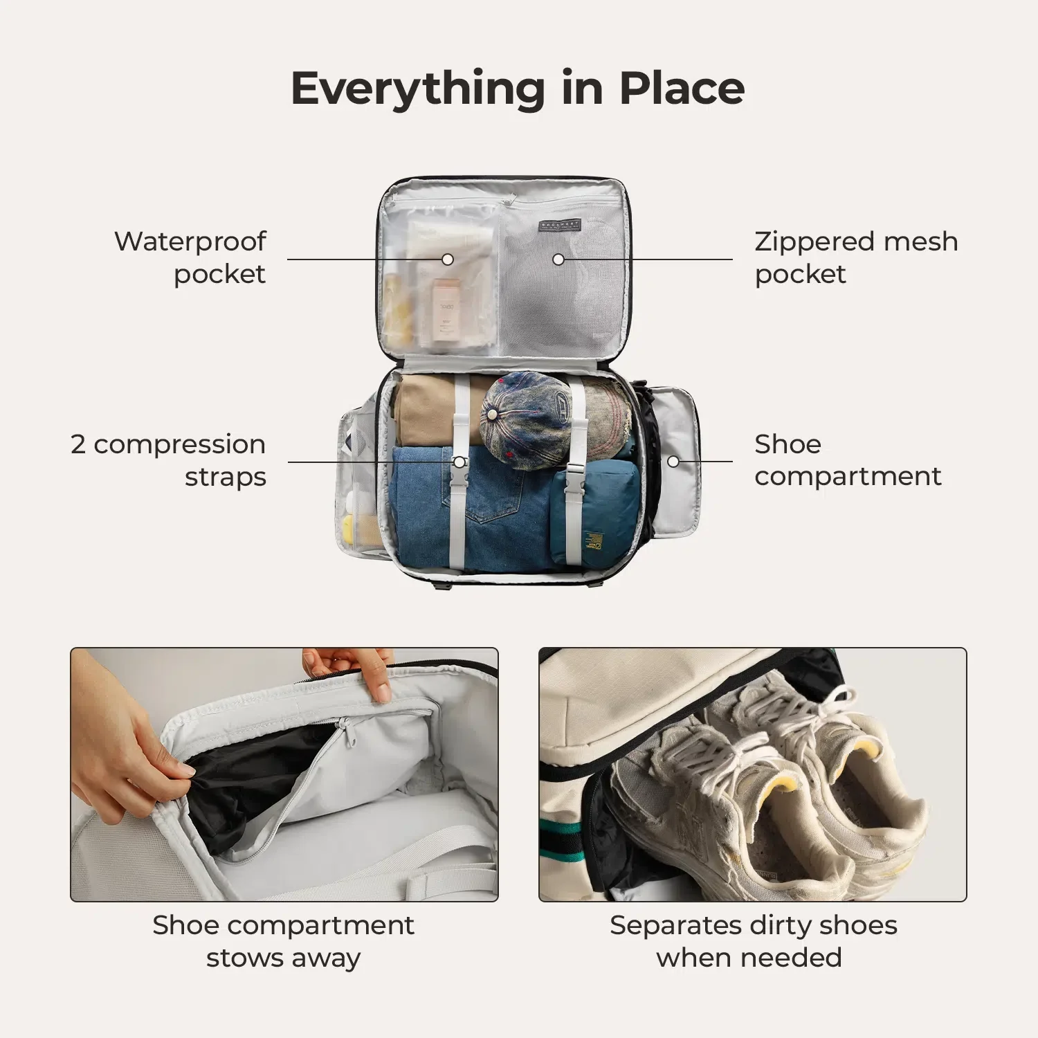 Blast Pro 40L Travel Backpack - Image 8