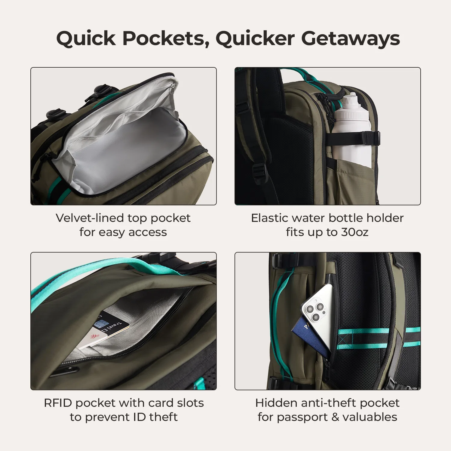 Blast Pro 40L Travel Backpack - Image 92