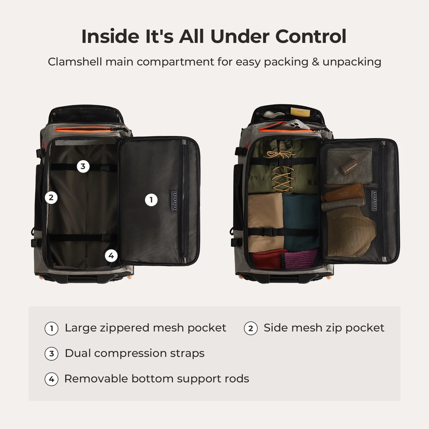 Blast 43L Roller Backpack - Image 48