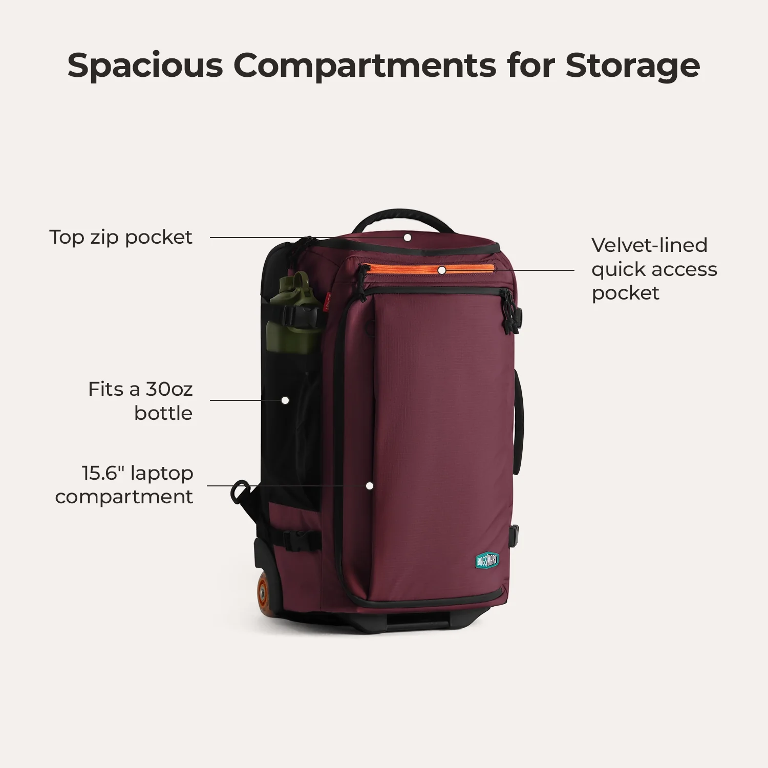 Blast 43L Roller Backpack - Image 69