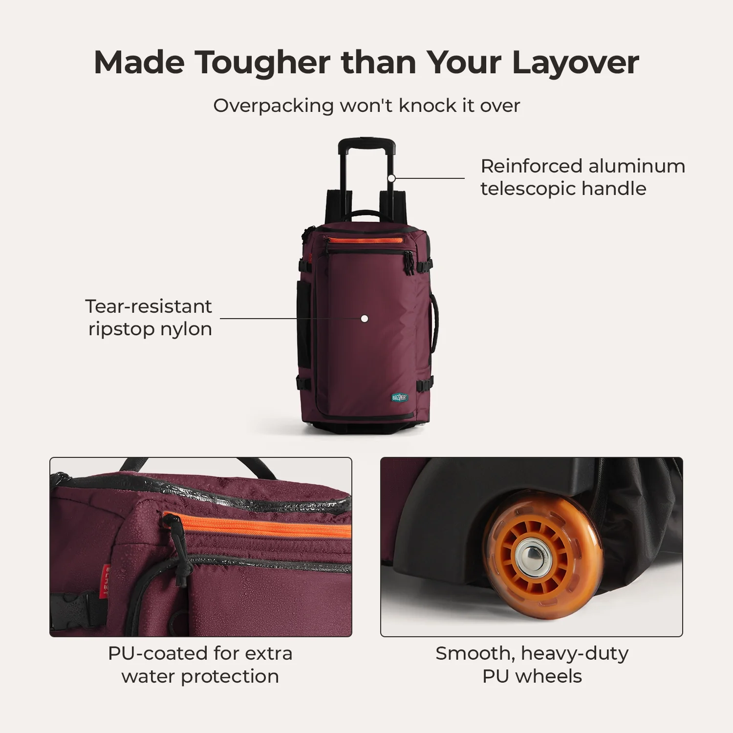 Blast 43L Roller Backpack - Image 73