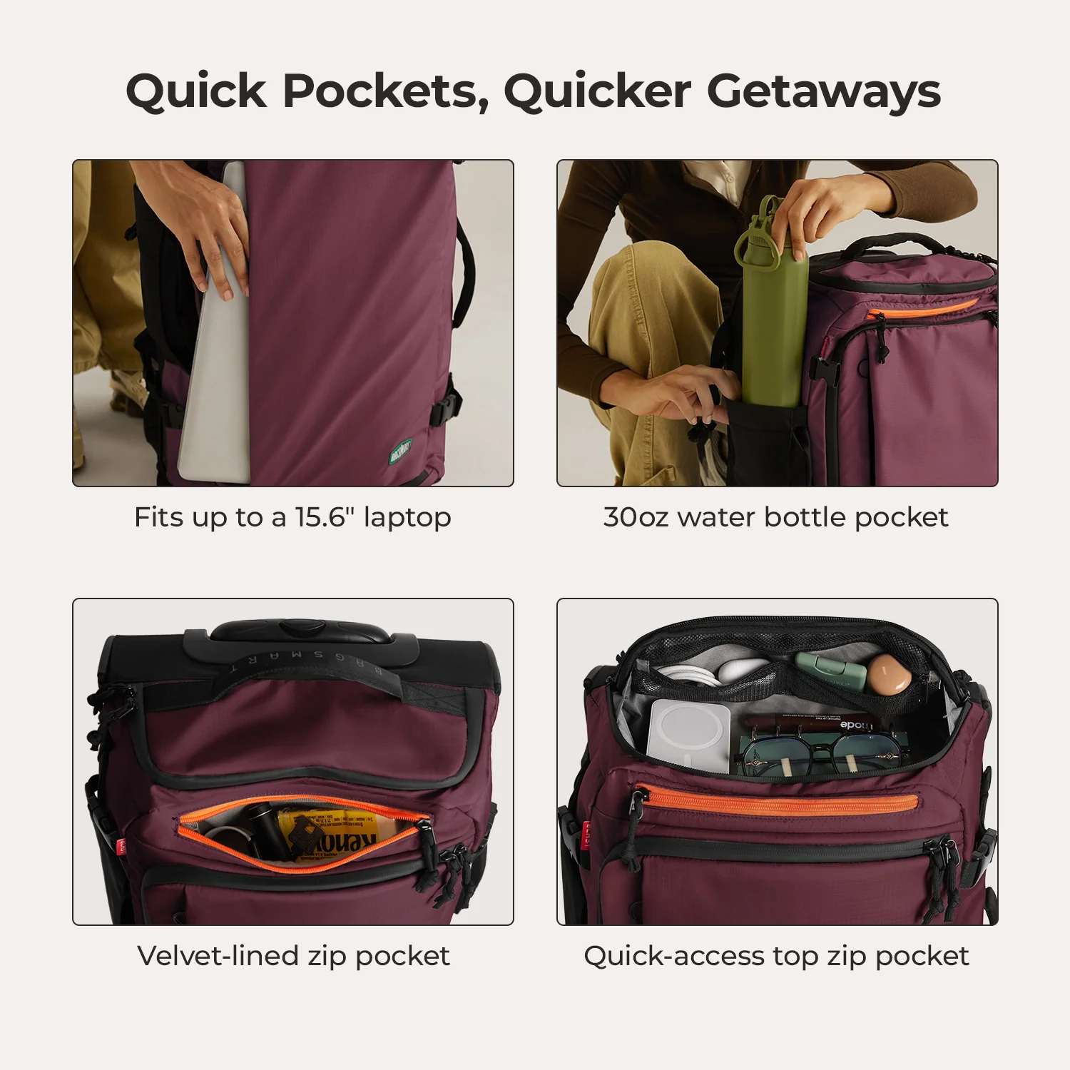 Blast 43L Roller Backpack - Image 75