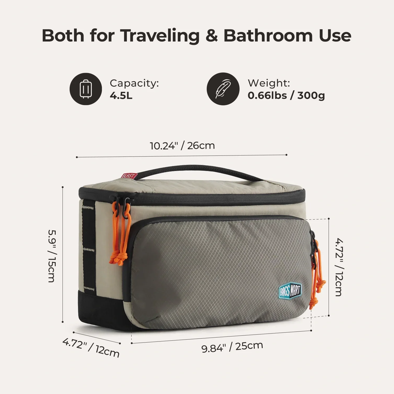 Blast 4.5L Hanging Toiletry Bag - Image 6