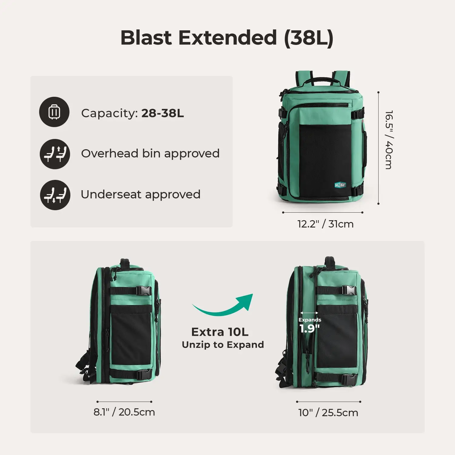 Blast Travel Backpack - Image 127