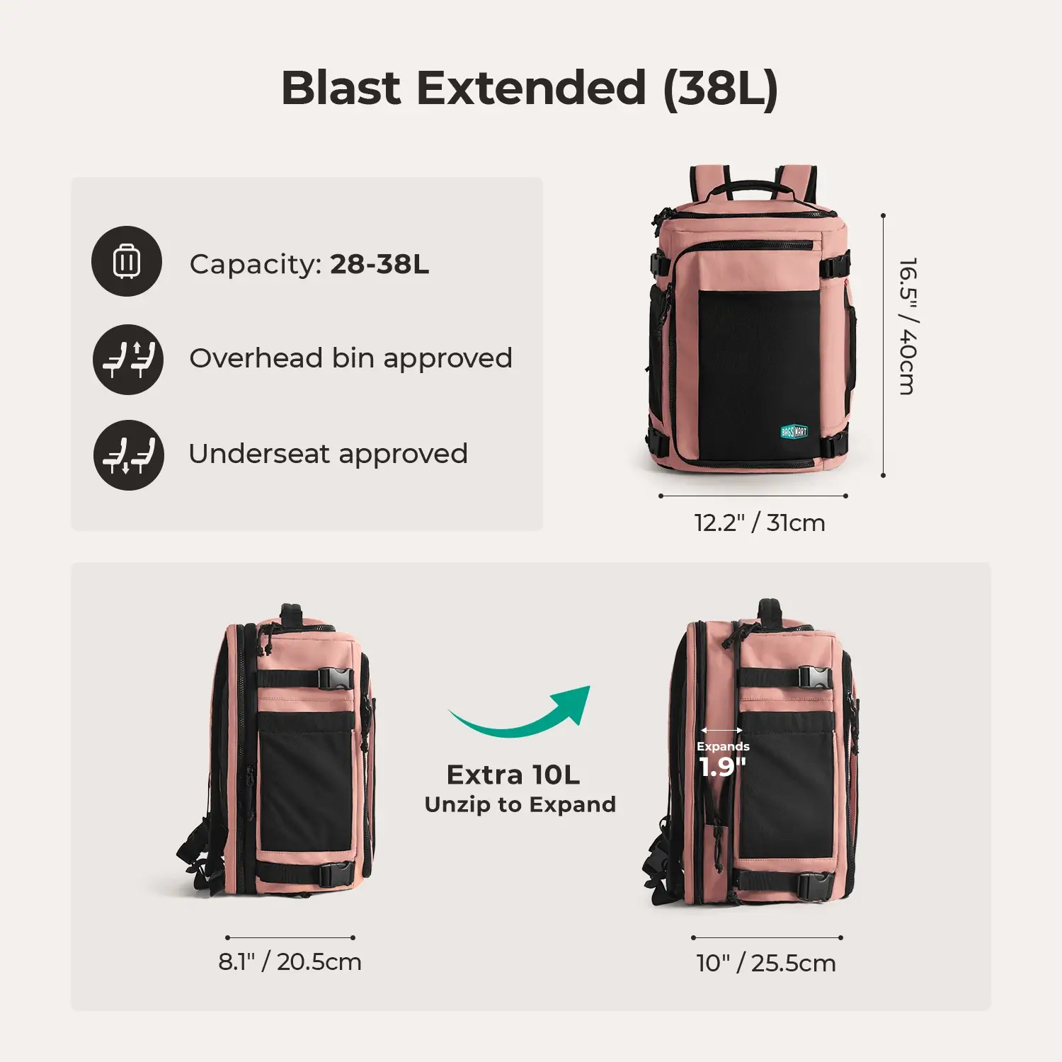 Blast Travel Backpack - Image 138