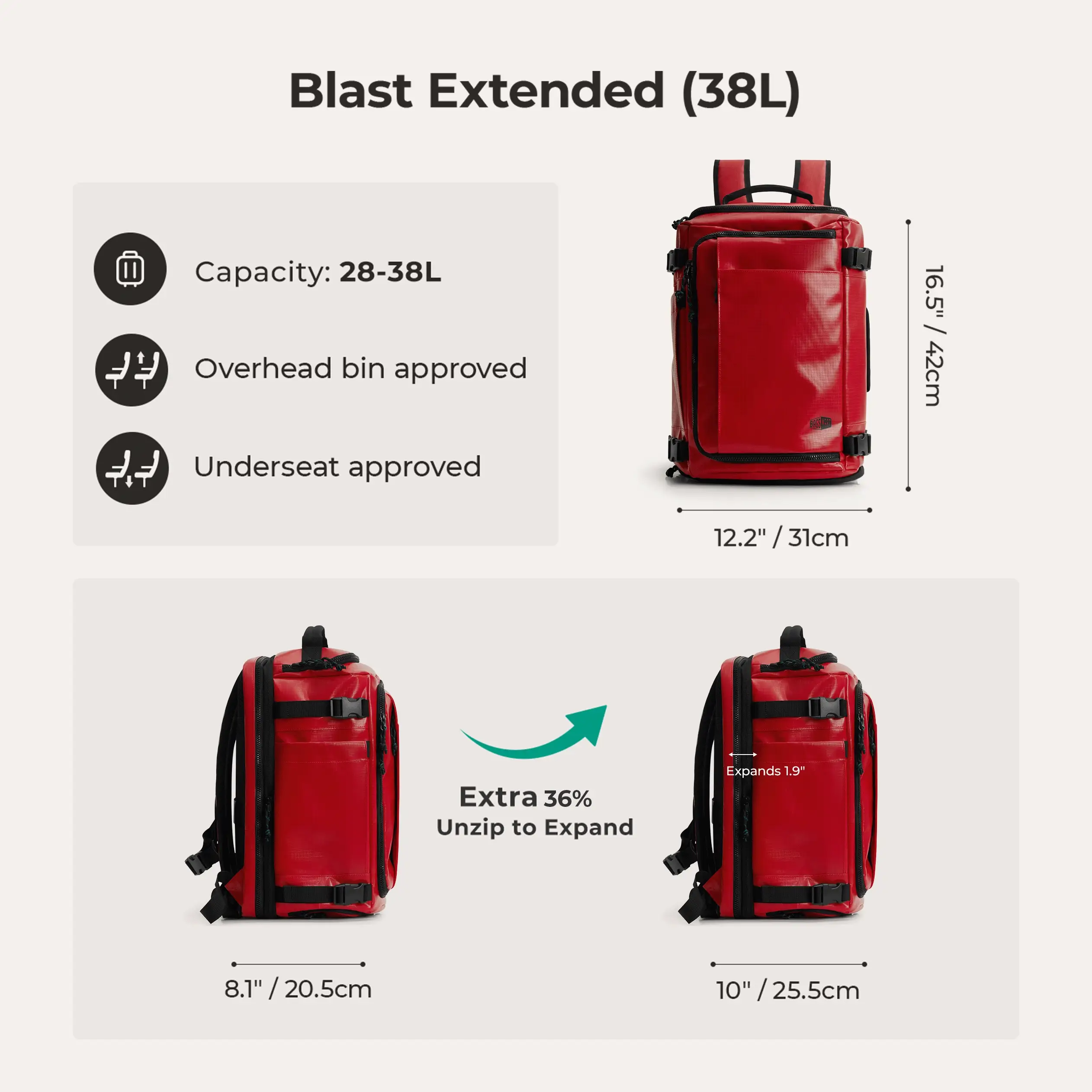Blast Travel Backpack - Image 162