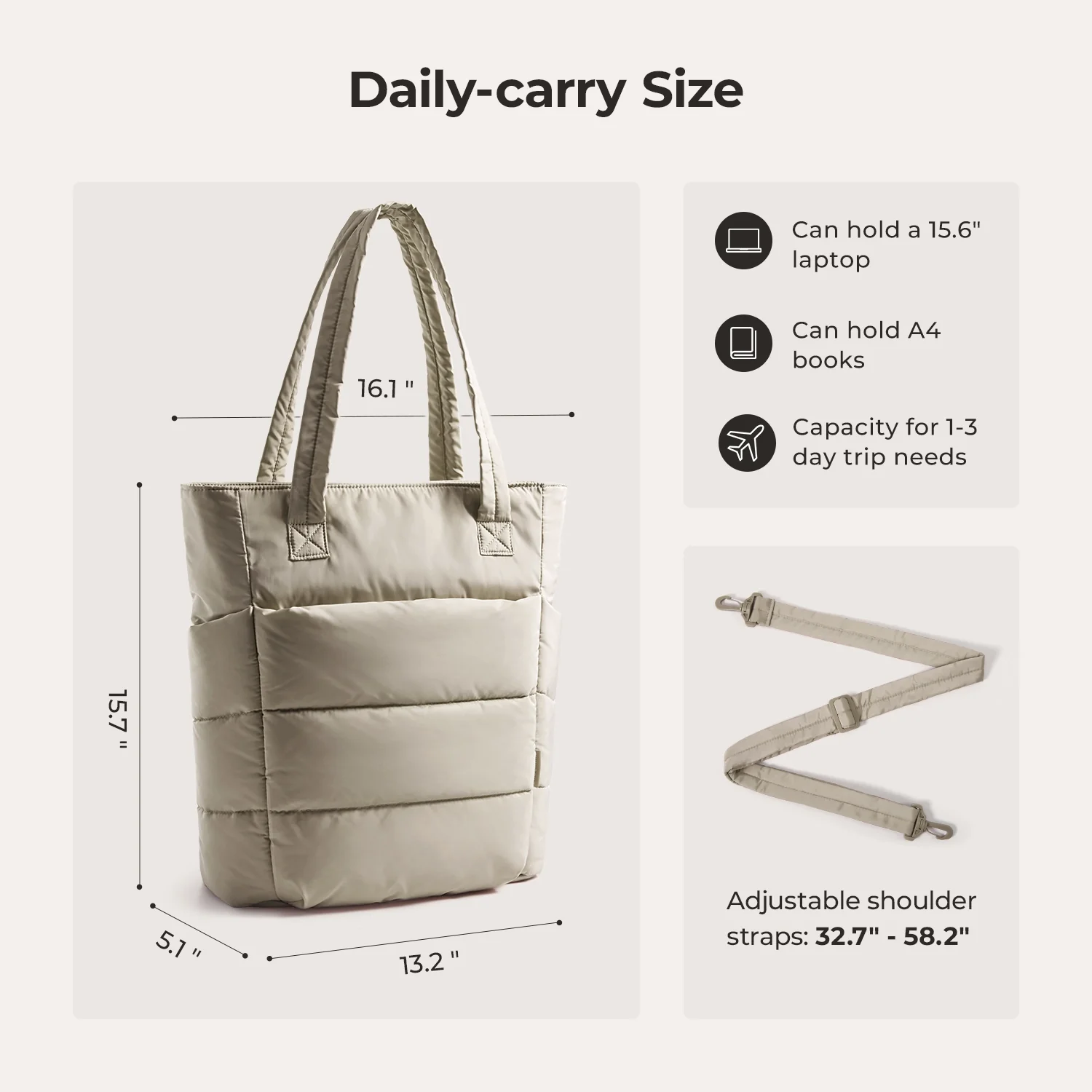 Bubble 21L Puffy Tote - Image 24