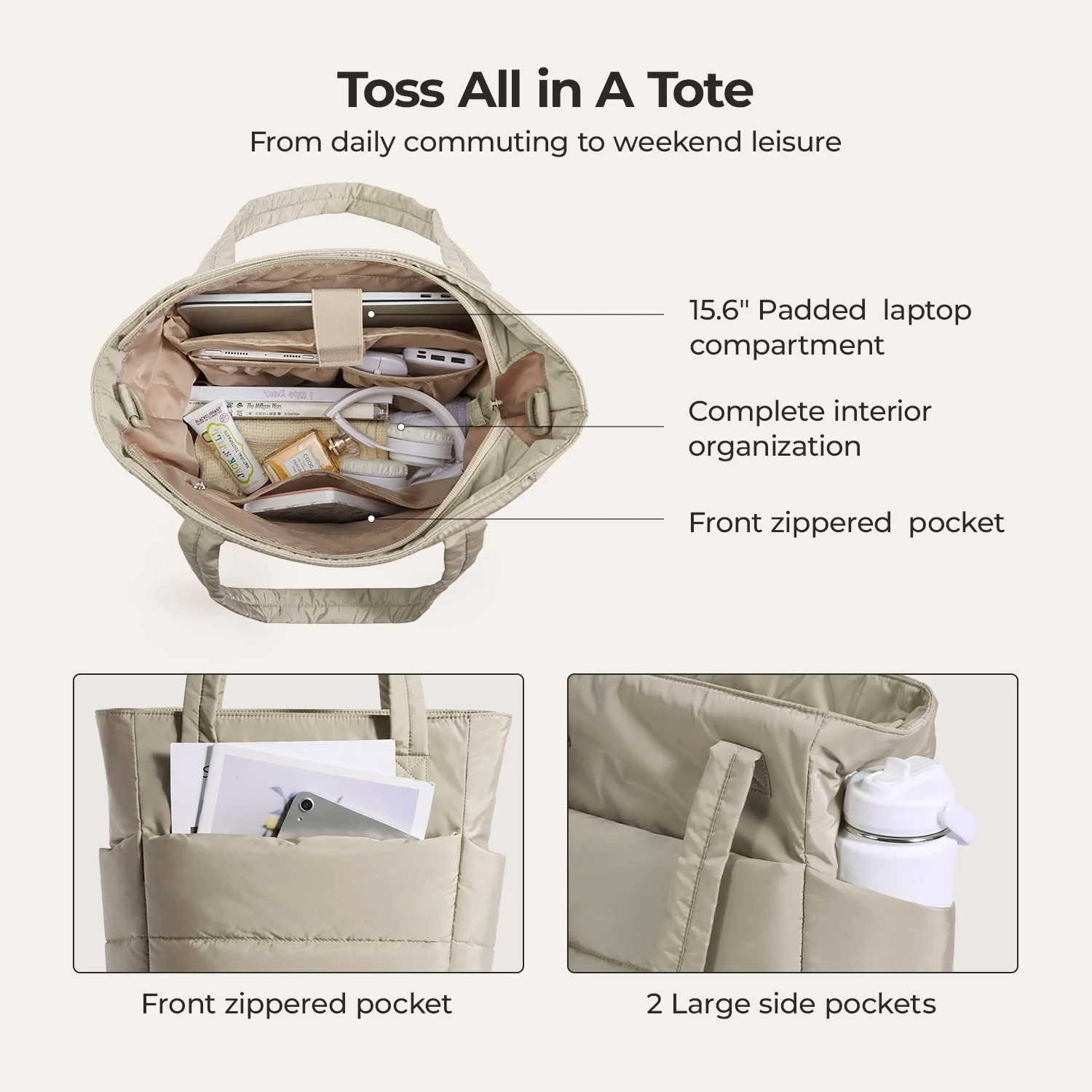 Bubble 21L Puffy Tote - Image 27