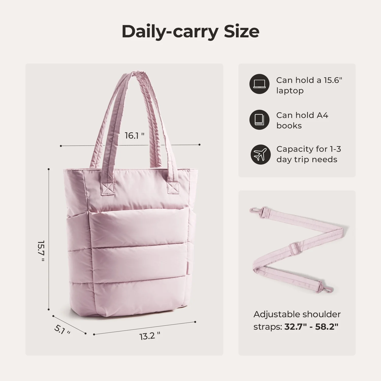 Bubble 21L Puffy Tote - Image 35