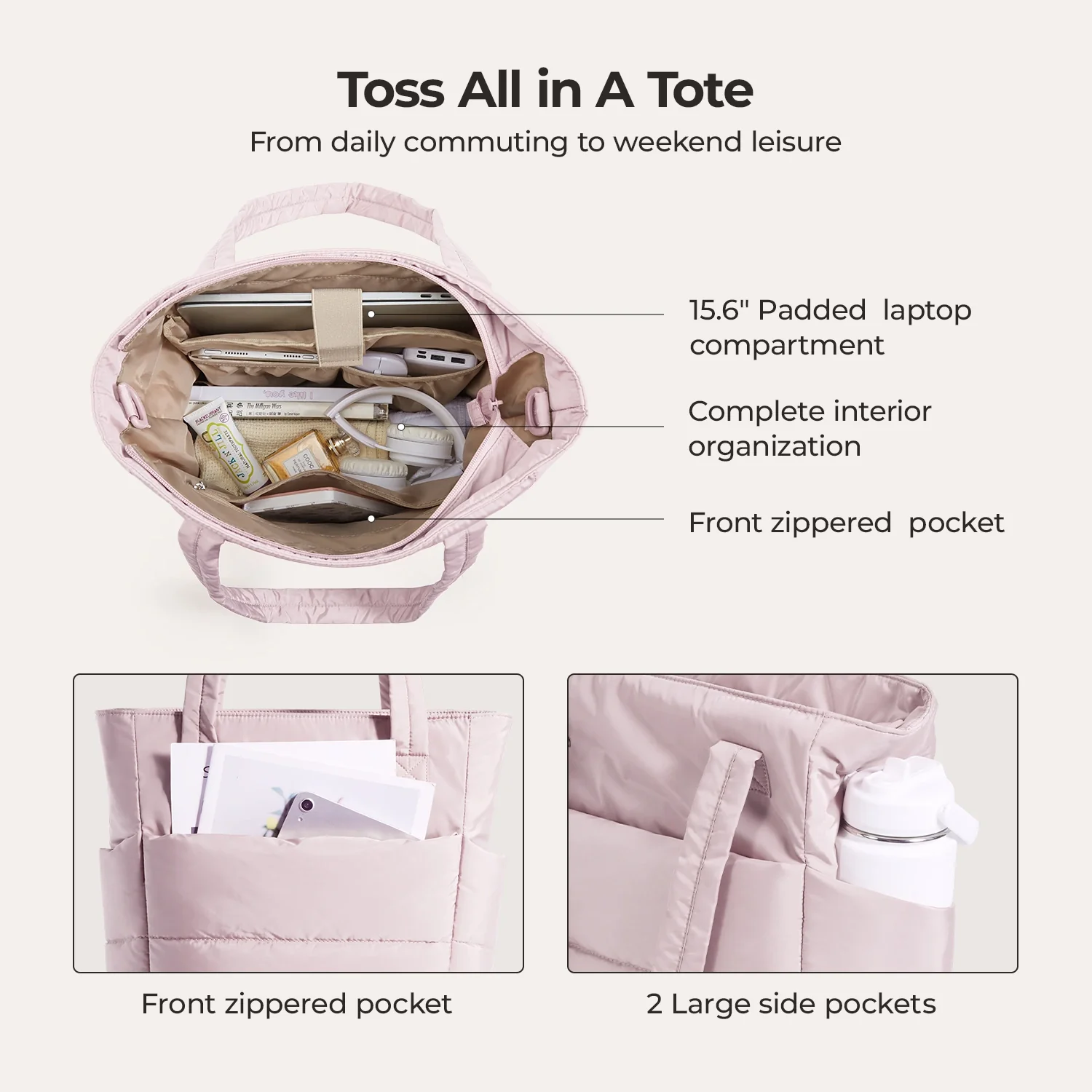 Bubble 21L Puffy Tote - Image 38