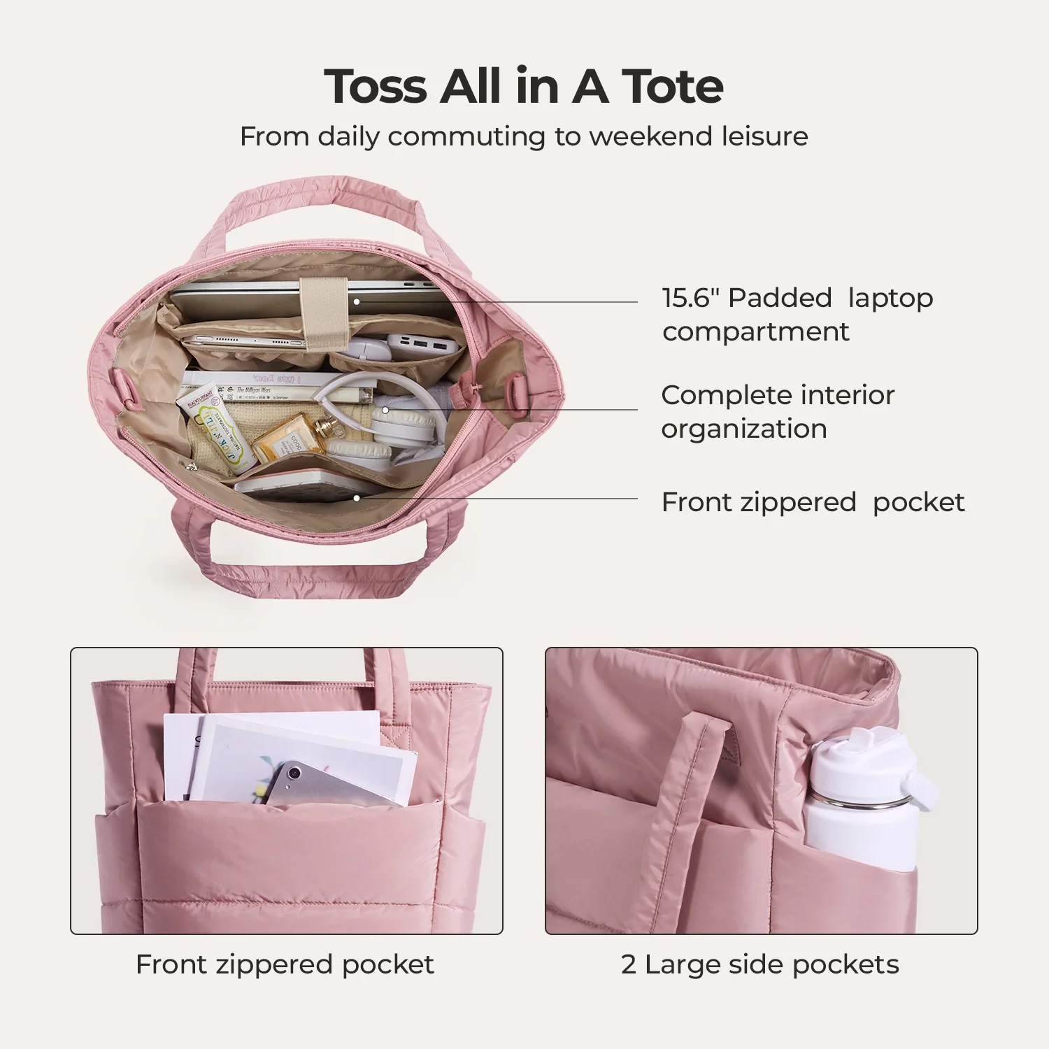Bubble 21L Puffy Tote - Image 49