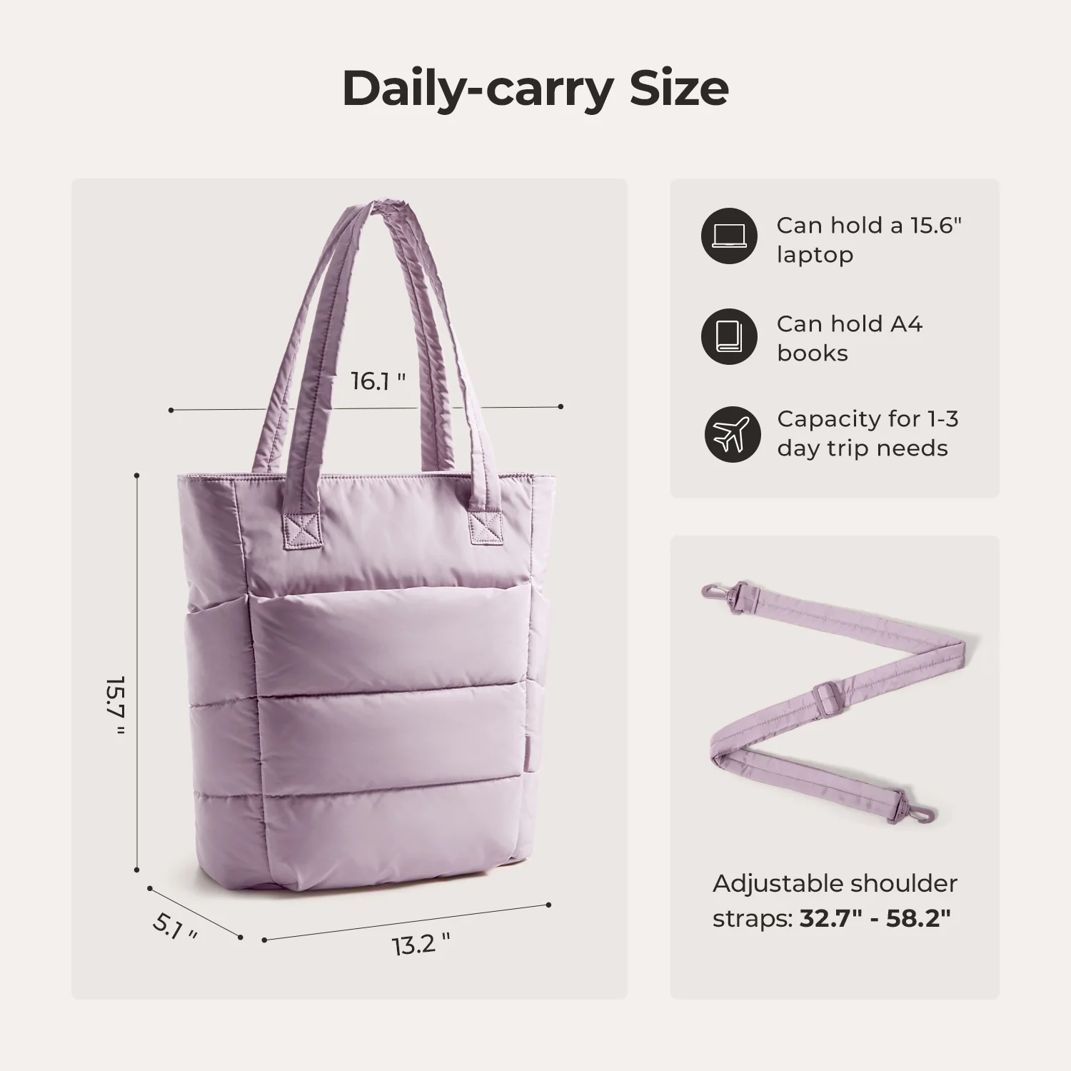 Bubble 21L Puffy Tote - Image 57