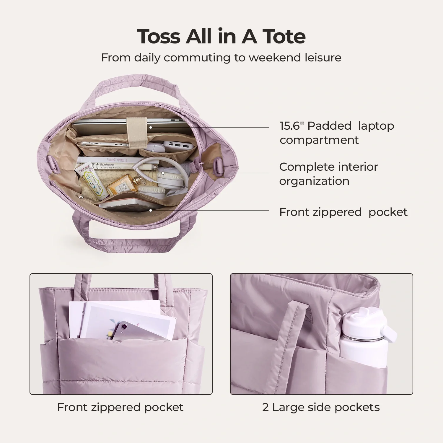 Bubble 21L Puffy Tote - Image 60