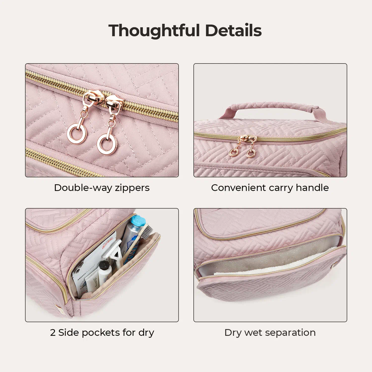 Bucket Travel Makeup Bag - Image 3