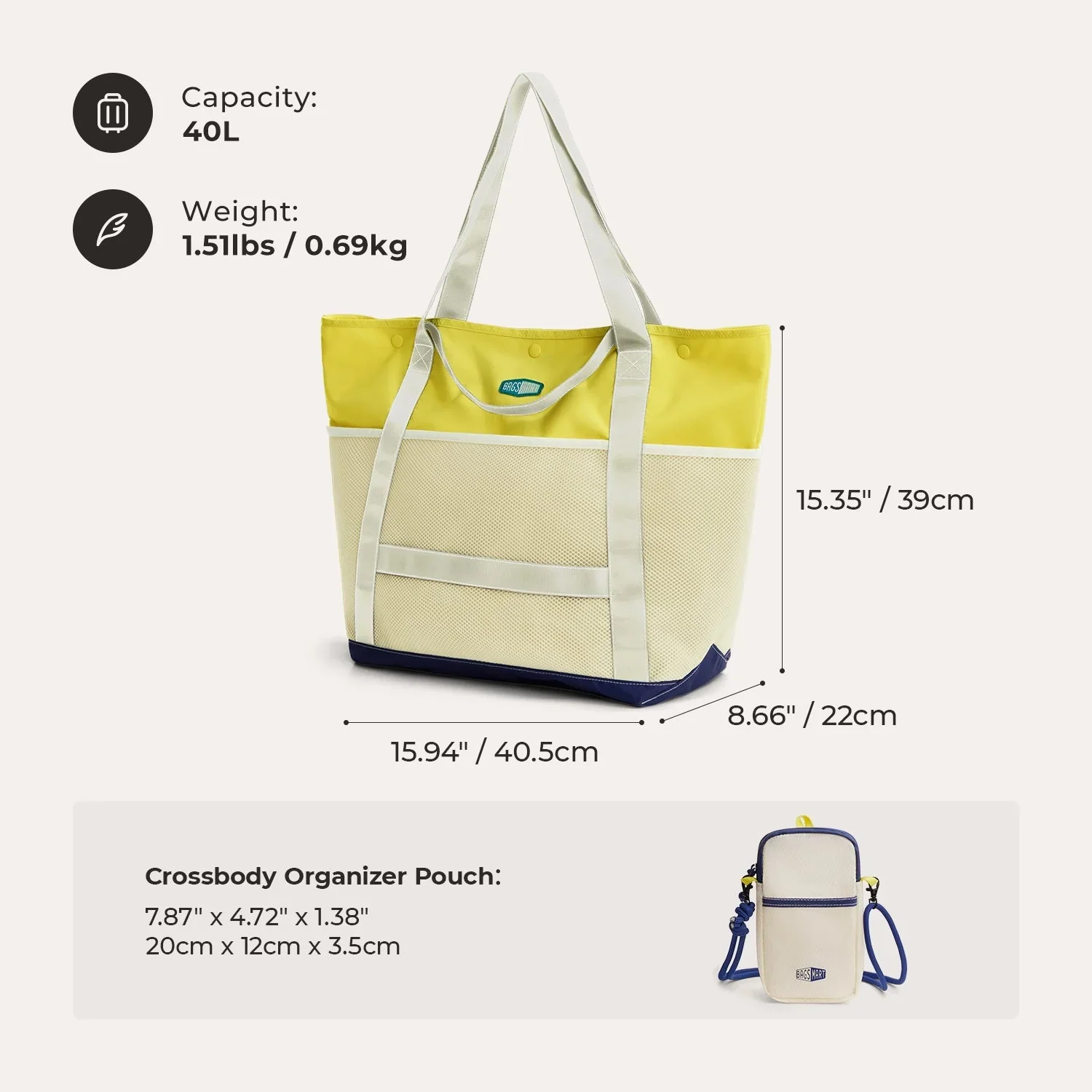 Coast 40L Tote - Image 20