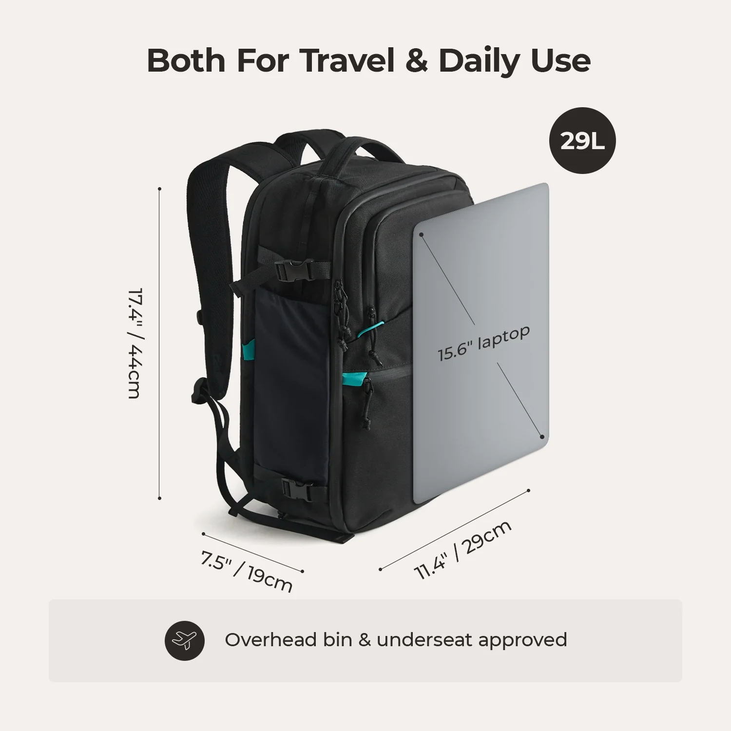 Faro 29L Travel Backpack Set - Image 44