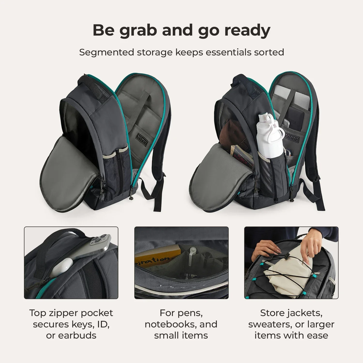 Focus 15.6" Laptop Backpack - Image 47