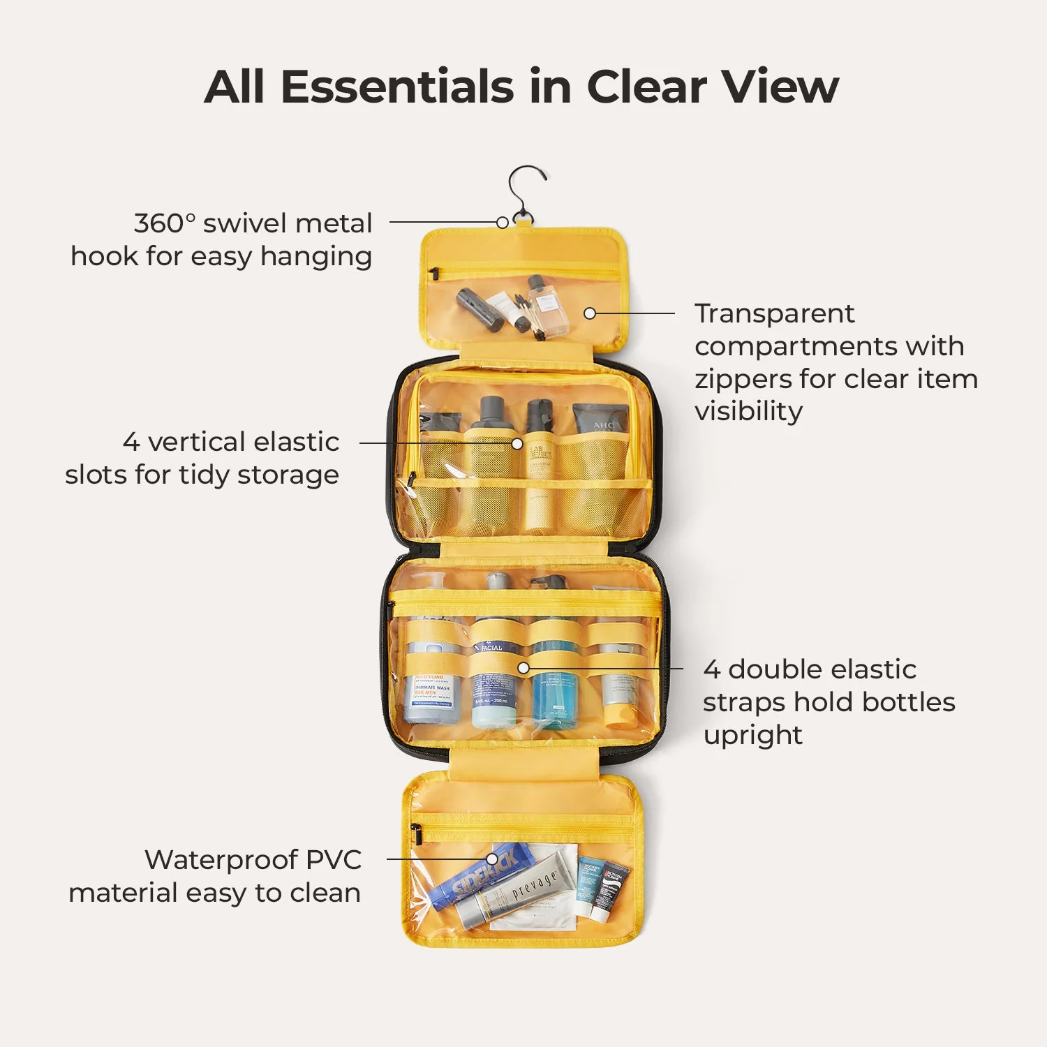 (free gift) Paz Hanging Toiletry Bag - Image 29